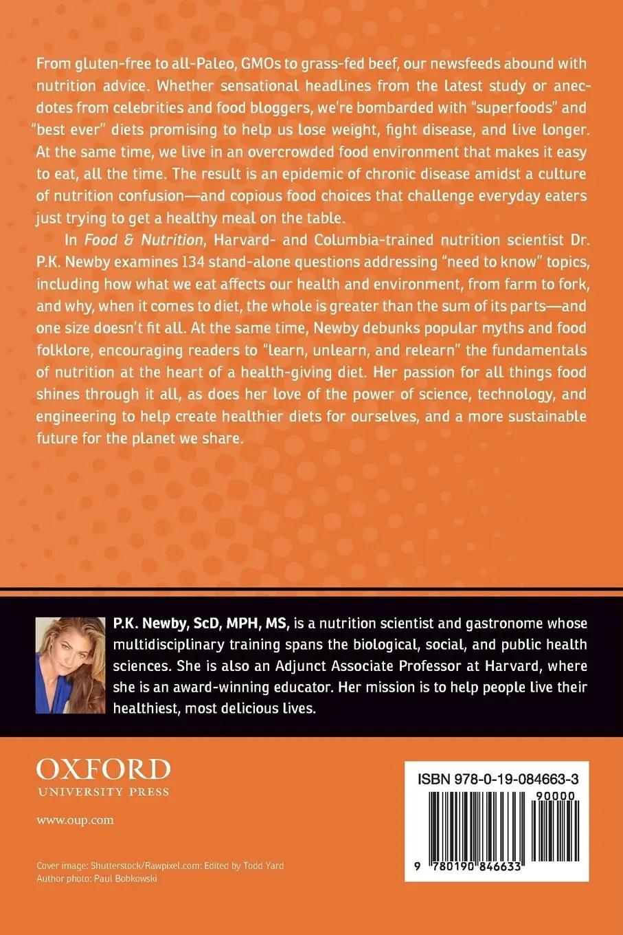 Rückseite: 9780190846633 | Food and Nutrition | What Everyone Needs to Know | P K Newby | Buch