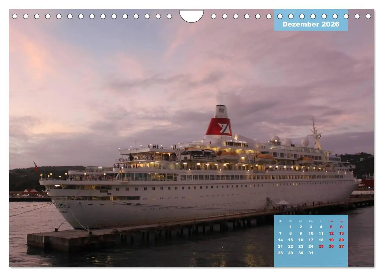 Bild: 9783457566633 | Auf großer Fahrt - Kreuzfahrtschiffe in der Karibik (Wandkalender...