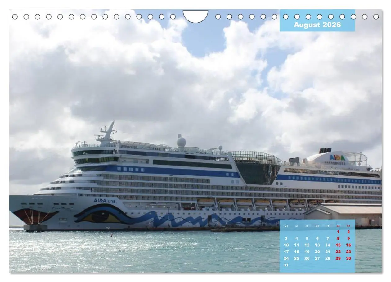 Bild: 9783457566633 | Auf großer Fahrt - Kreuzfahrtschiffe in der Karibik (Wandkalender...