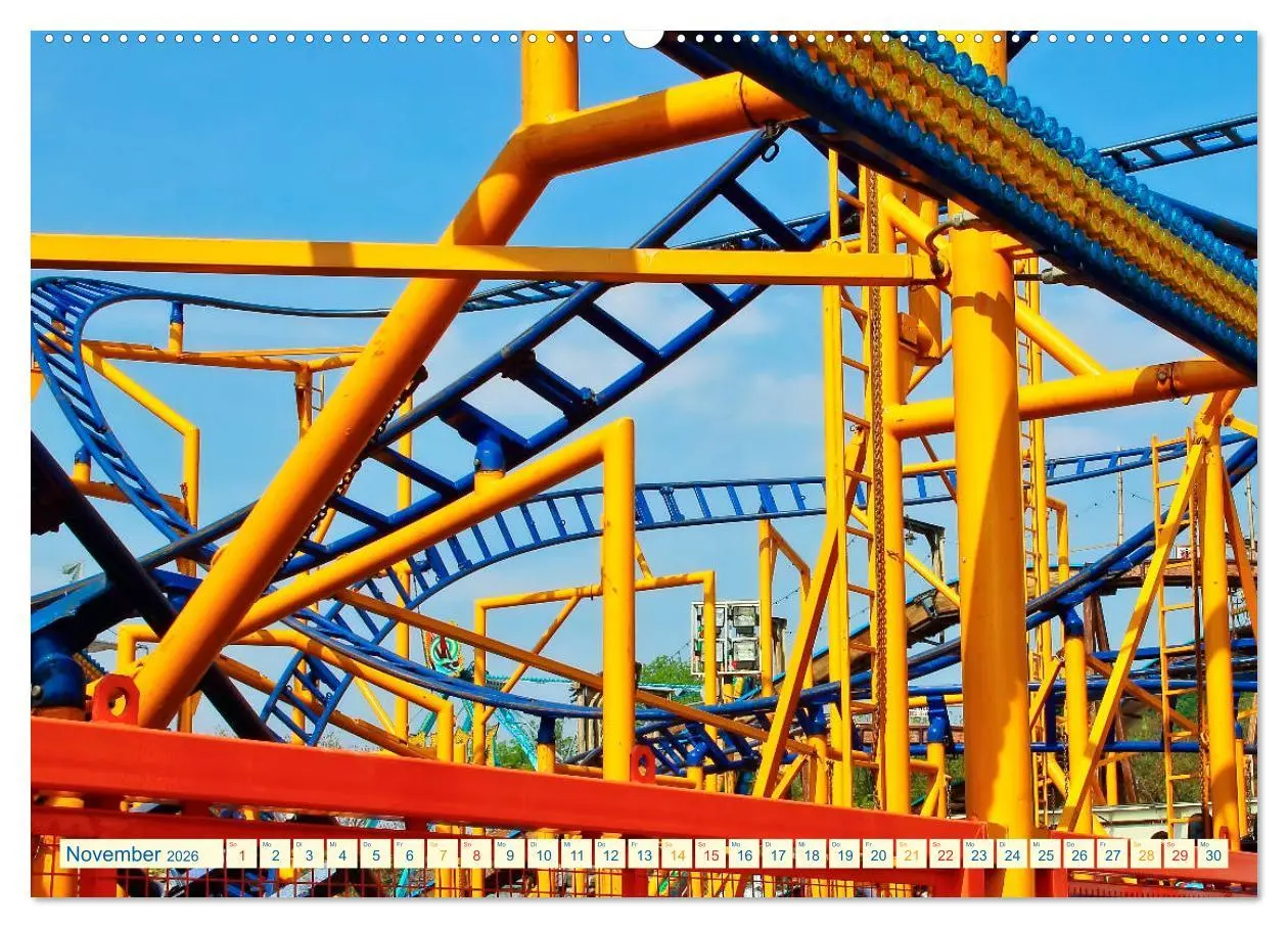 Bild: 9783457706633 | Achterbahn - extrem (hochwertiger Premium Wandkalender 2026 DIN A2...
