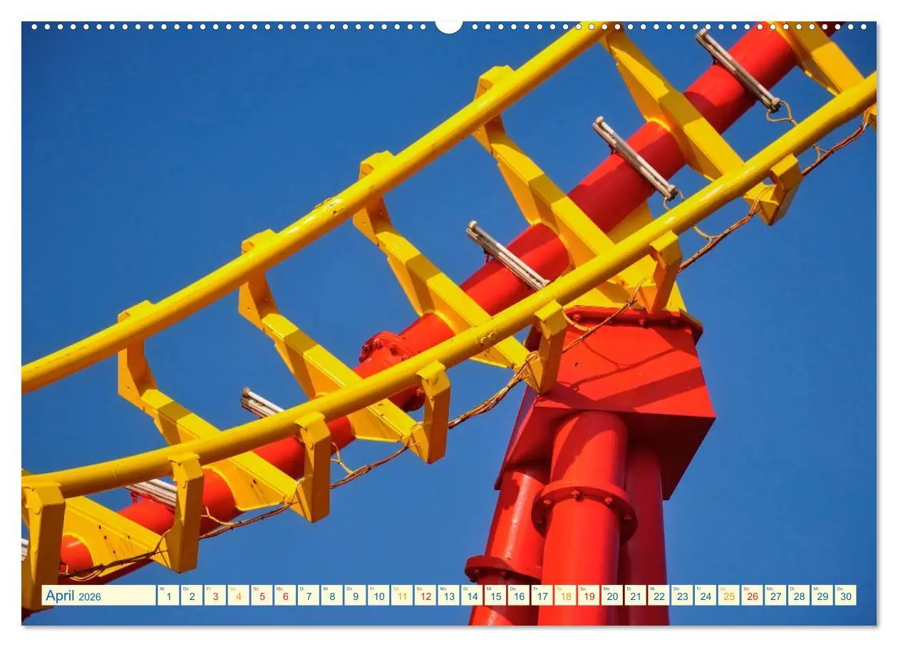 Bild: 9783457706633 | Achterbahn - extrem (hochwertiger Premium Wandkalender 2026 DIN A2...