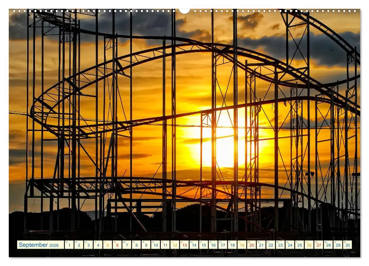 Bild: 9783457706633 | Achterbahn - extrem (hochwertiger Premium Wandkalender 2026 DIN A2...