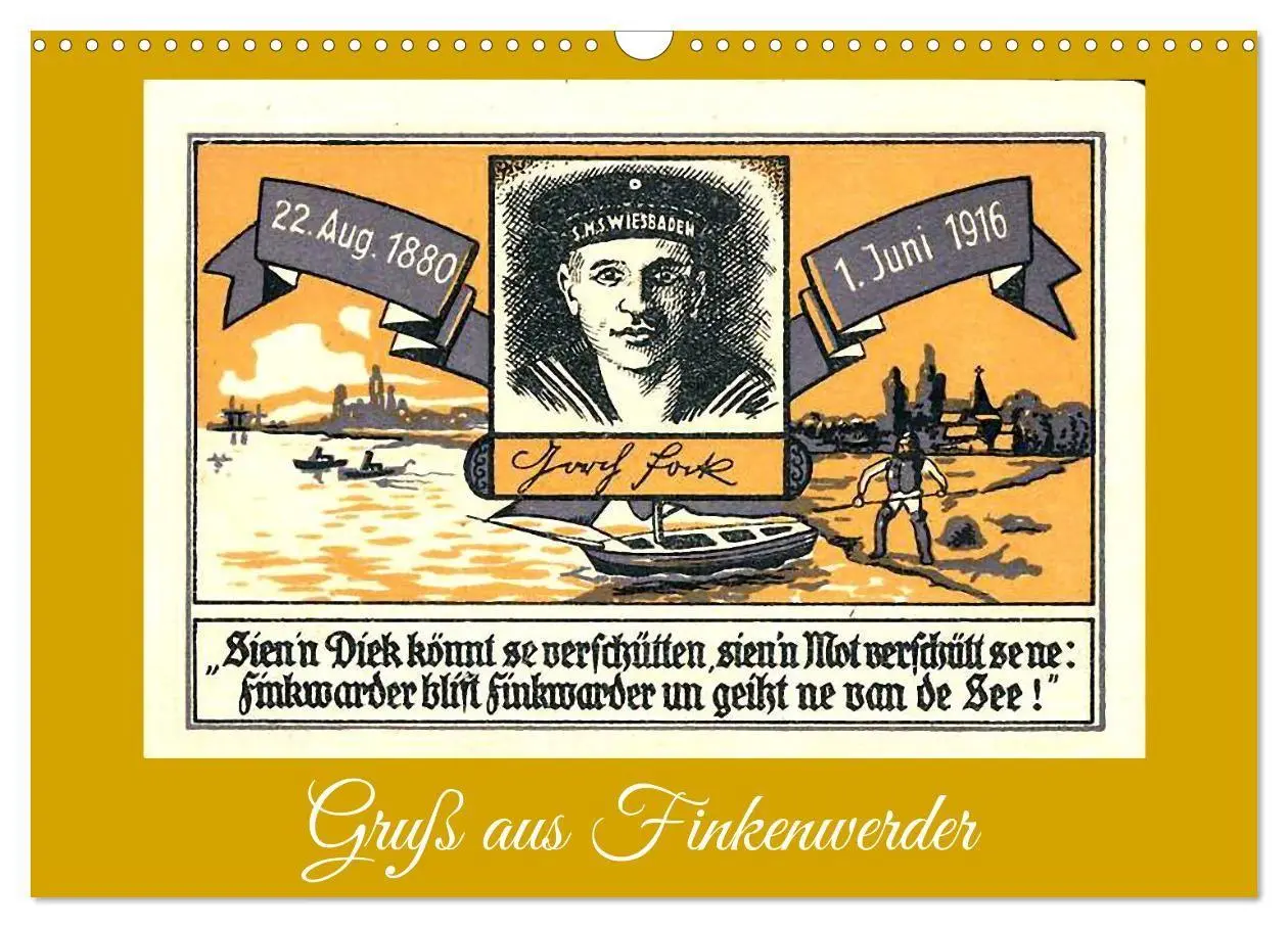 Cover: 9783516966633 | Gruß aus Finkenwerder (Wandkalender 2027 DIN A3 quer), CALVENDO...