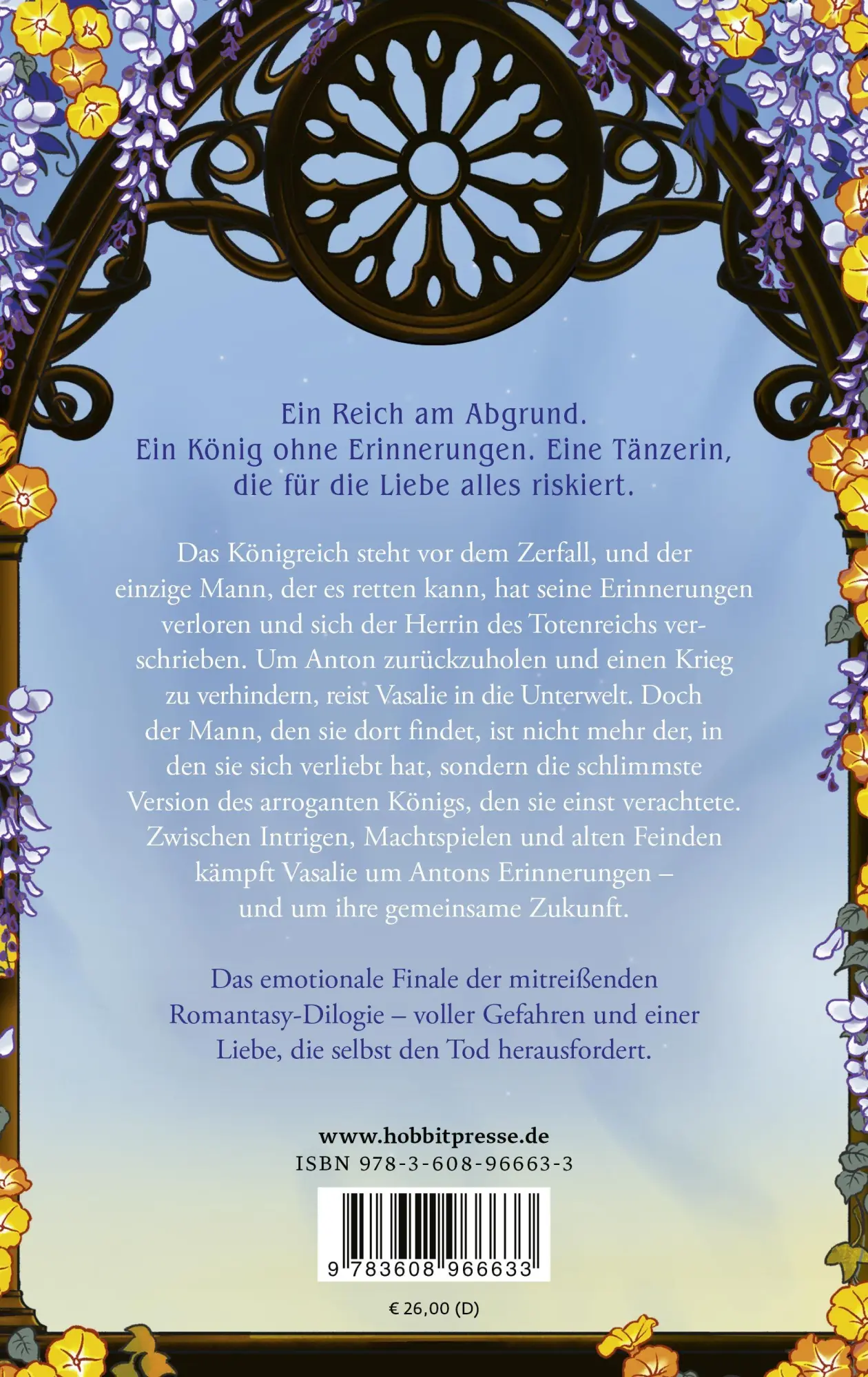 Rückseite: 9783608966633 | To Dance with Death | Brittney Arena | Buch | 448 S. | Deutsch | 2026
