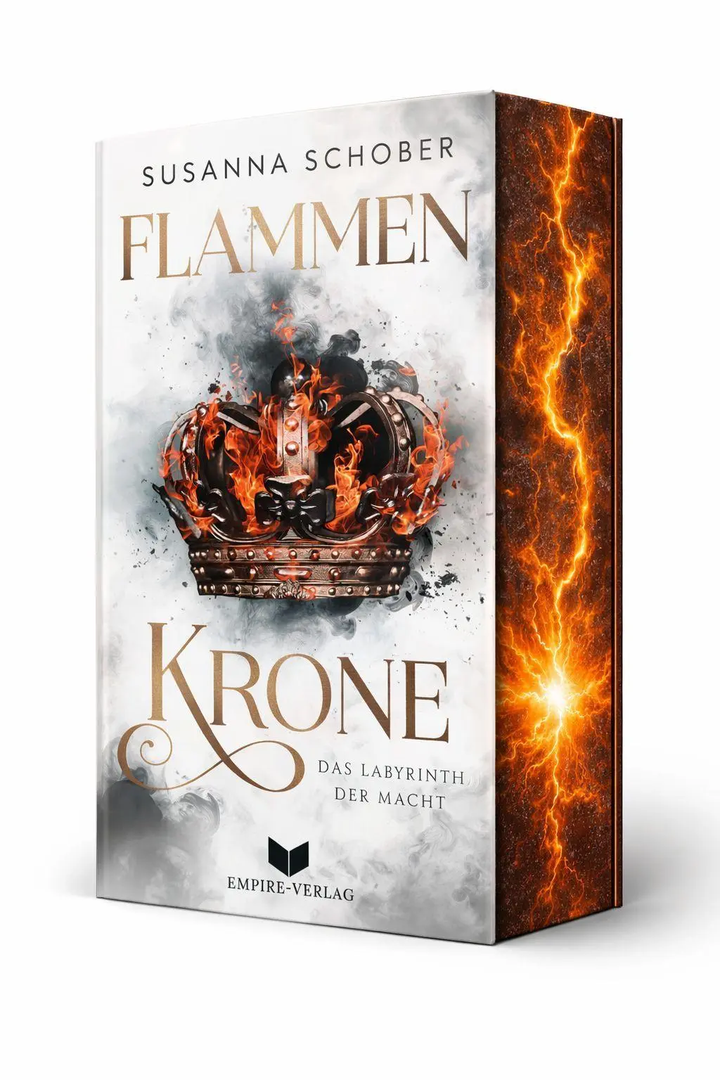 Cover: 9783690286633 | Flammenkrone: Das Labyrinth der Macht | Mit wunderschönem Farbschnitt