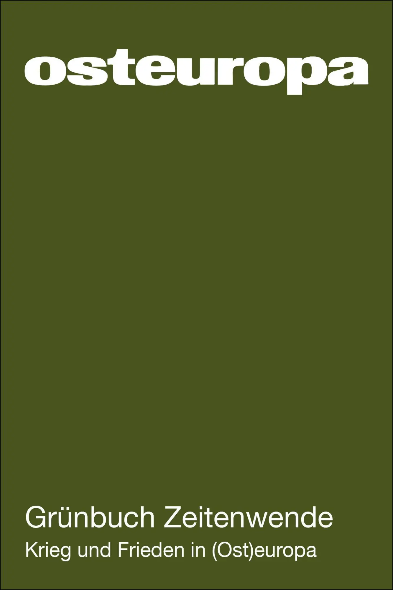 Bild: 9783830556633 | Osteuropa 75 (2025) 08-09 | Dgo | Taschenbuch | 200 S. | Deutsch