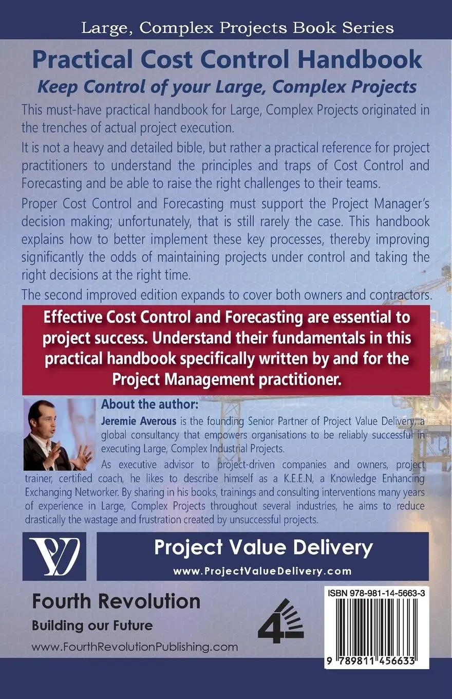 Rückseite: 9789811456633 | Practical Cost Control Handbook for Project Managers - 2nd Edition:...