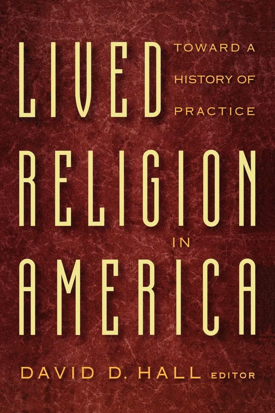 Cover: 9780691016733 | Lived Religion in America | Toward a History of Practice | Hall | Buch