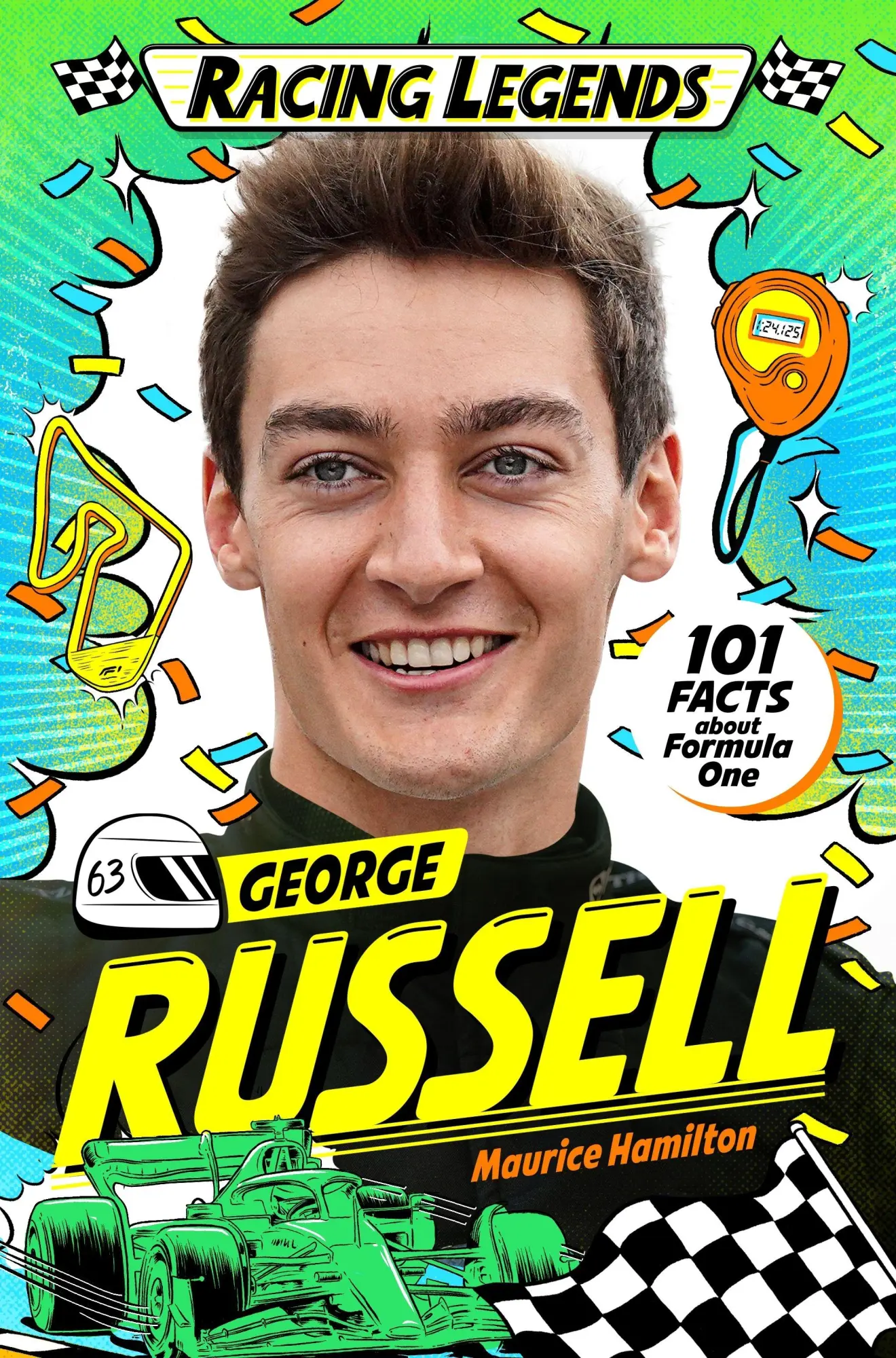 Cover: 9781035086733 | Racing Legends | George Russell : 101 Facts about Formula One | Buch