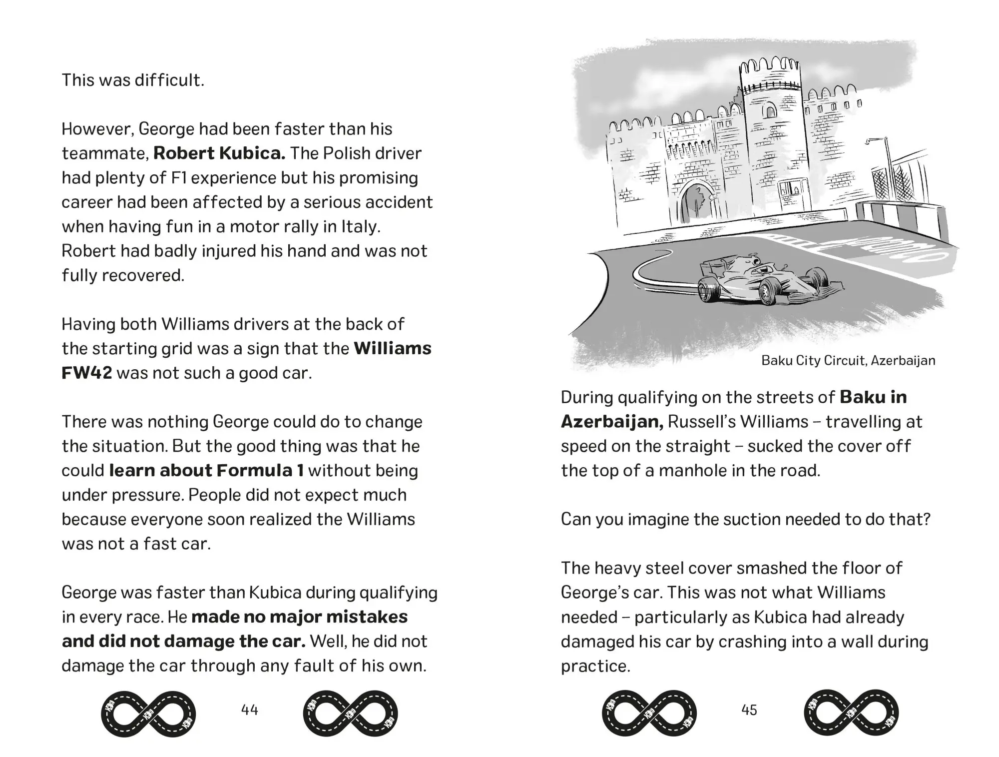 Bild: 9781035086733 | Racing Legends | George Russell : 101 Facts about Formula One | Buch