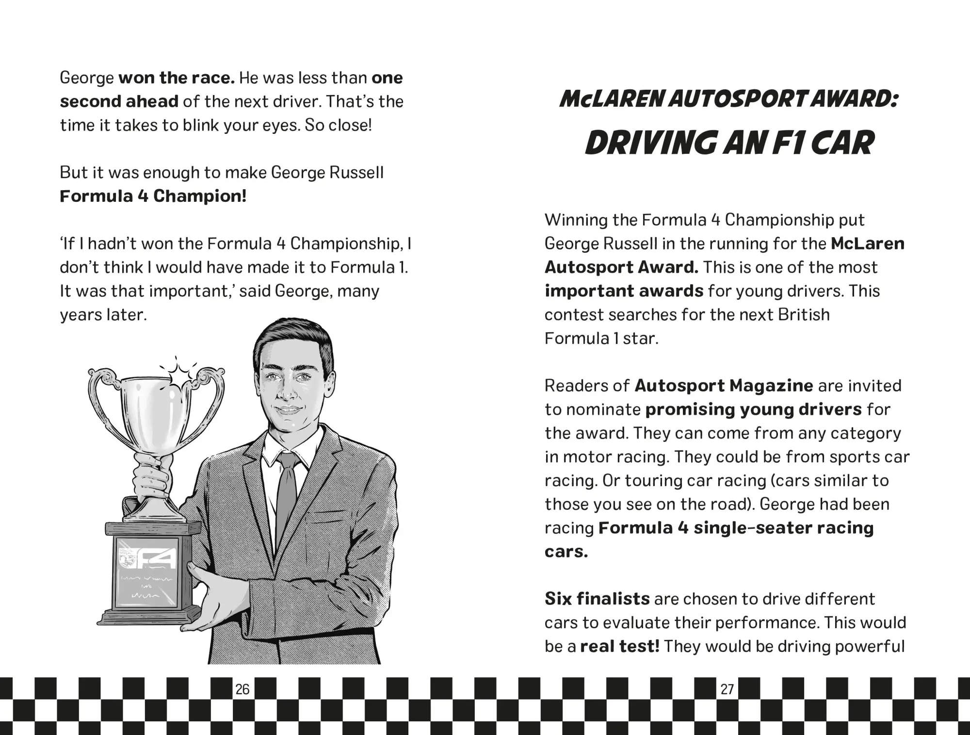 Bild: 9781035086733 | Racing Legends | George Russell : 101 Facts about Formula One | Buch