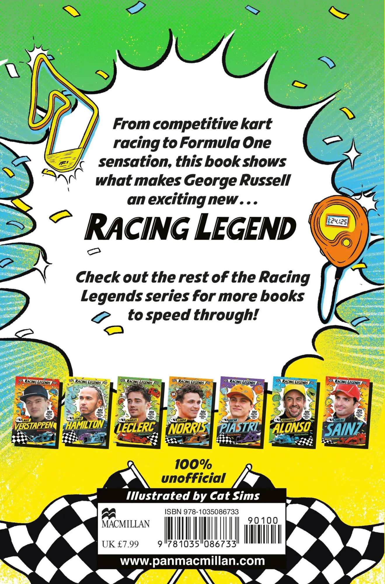 Bild: 9781035086733 | Racing Legends | George Russell : 101 Facts about Formula One | Buch