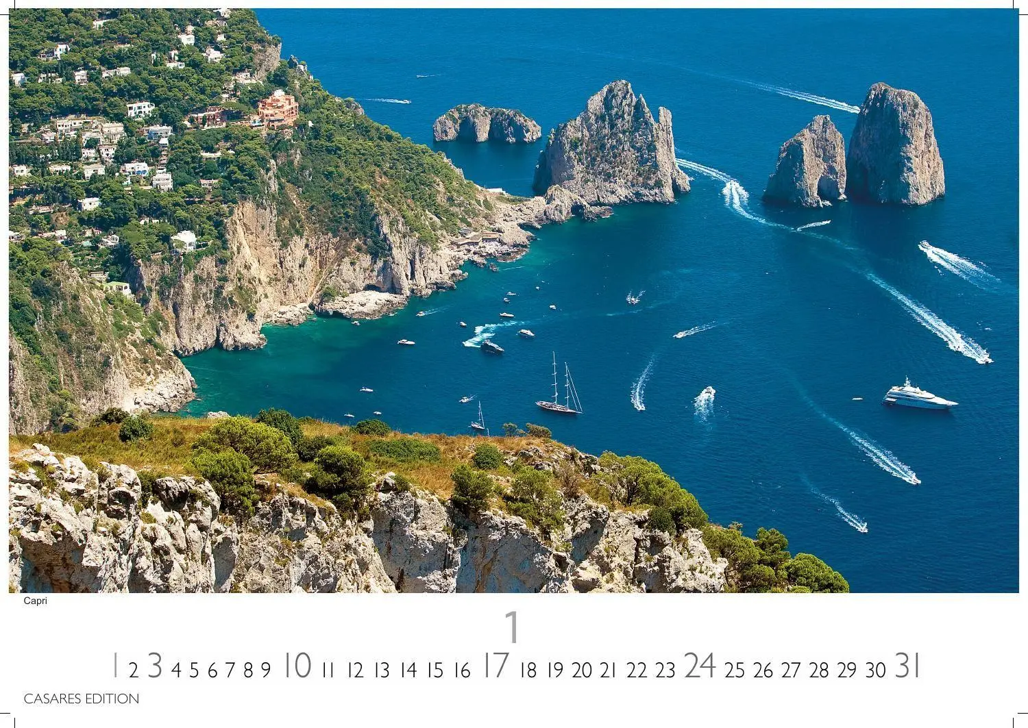 Bild: 9781835246733 | Golf von Neapel Kalender 2027 - Wandkalender Fotokalender Italien...