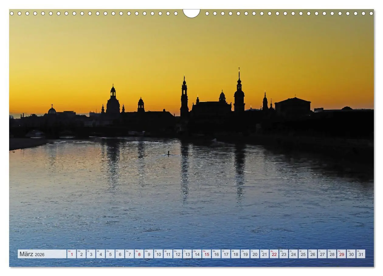 Bild: 9783457556733 | Dresdner Momente (Wandkalender 2026 DIN A3 quer), CALVENDO...