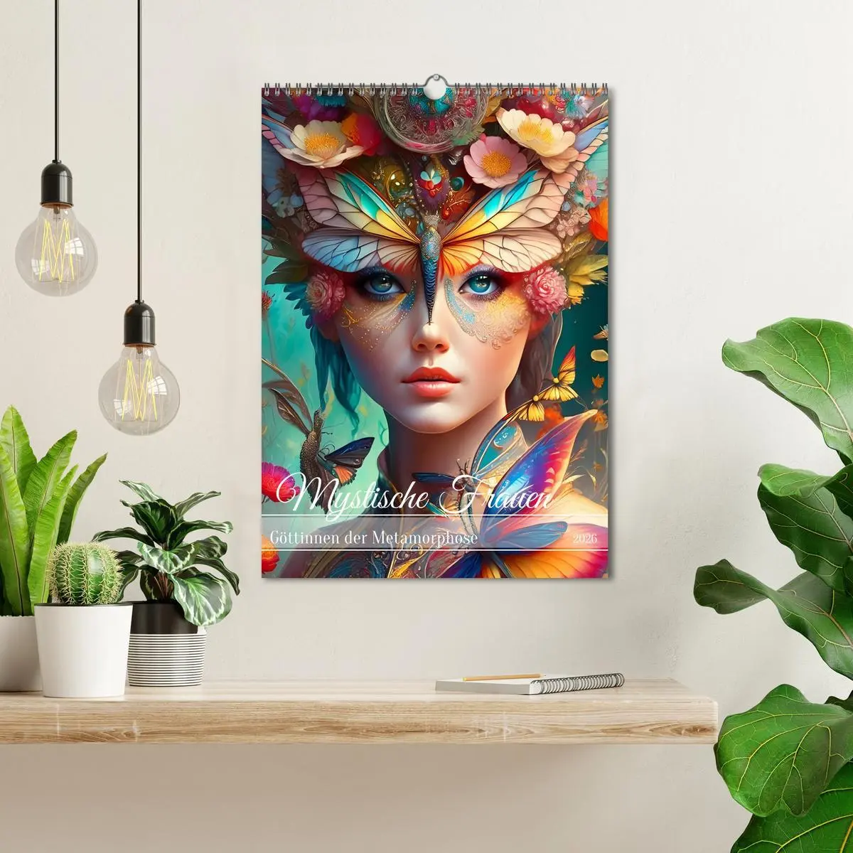 Bild: 9783516266733 | Mystische Frauen - Göttinnen der Metamorphose (Wandkalender 2026...