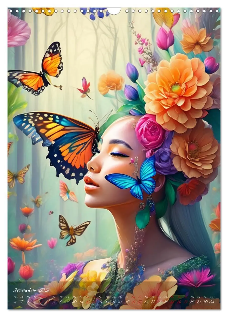 Bild: 9783516266733 | Mystische Frauen - Göttinnen der Metamorphose (Wandkalender 2026...