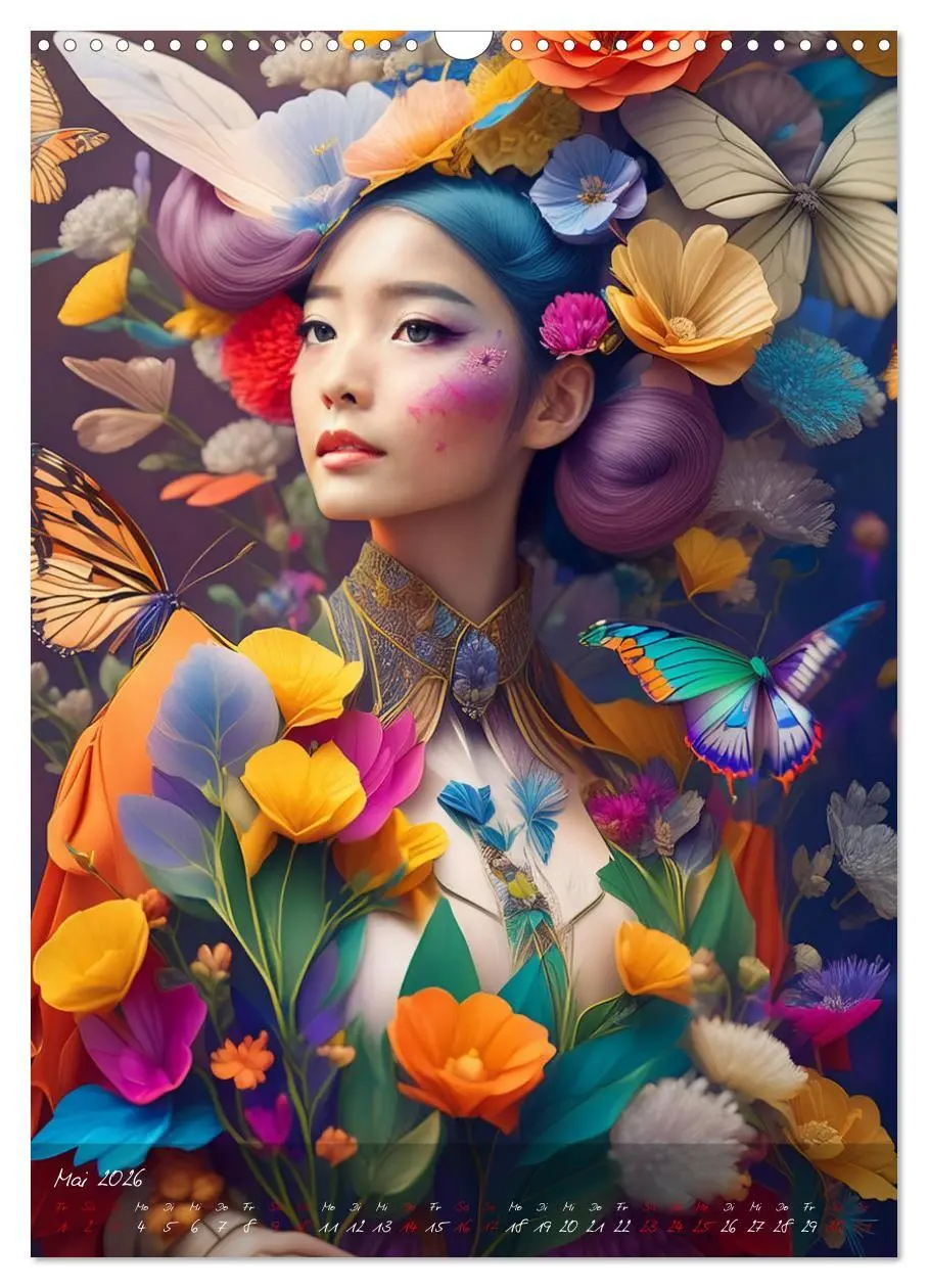 Bild: 9783516266733 | Mystische Frauen - Göttinnen der Metamorphose (Wandkalender 2026...