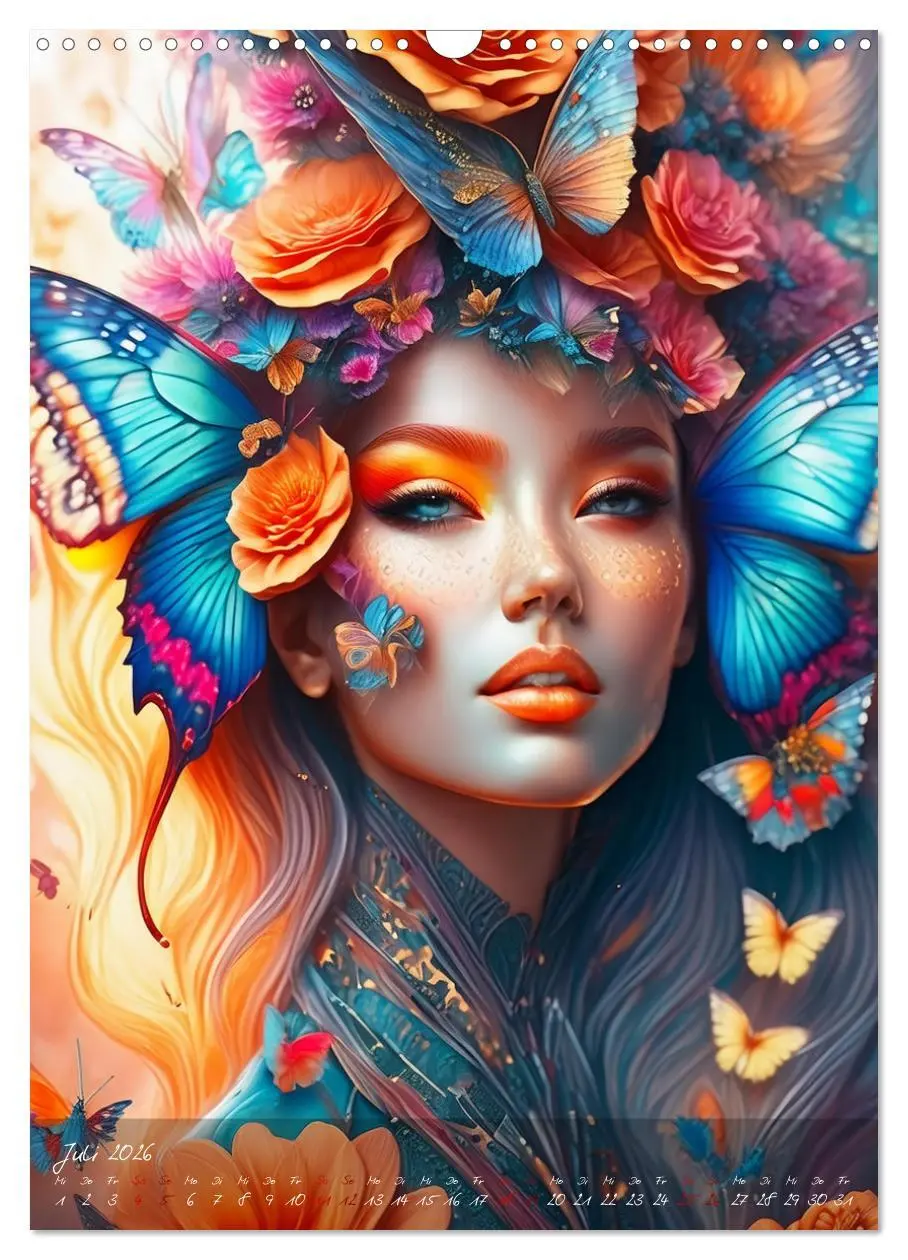 Bild: 9783516266733 | Mystische Frauen - Göttinnen der Metamorphose (Wandkalender 2026...