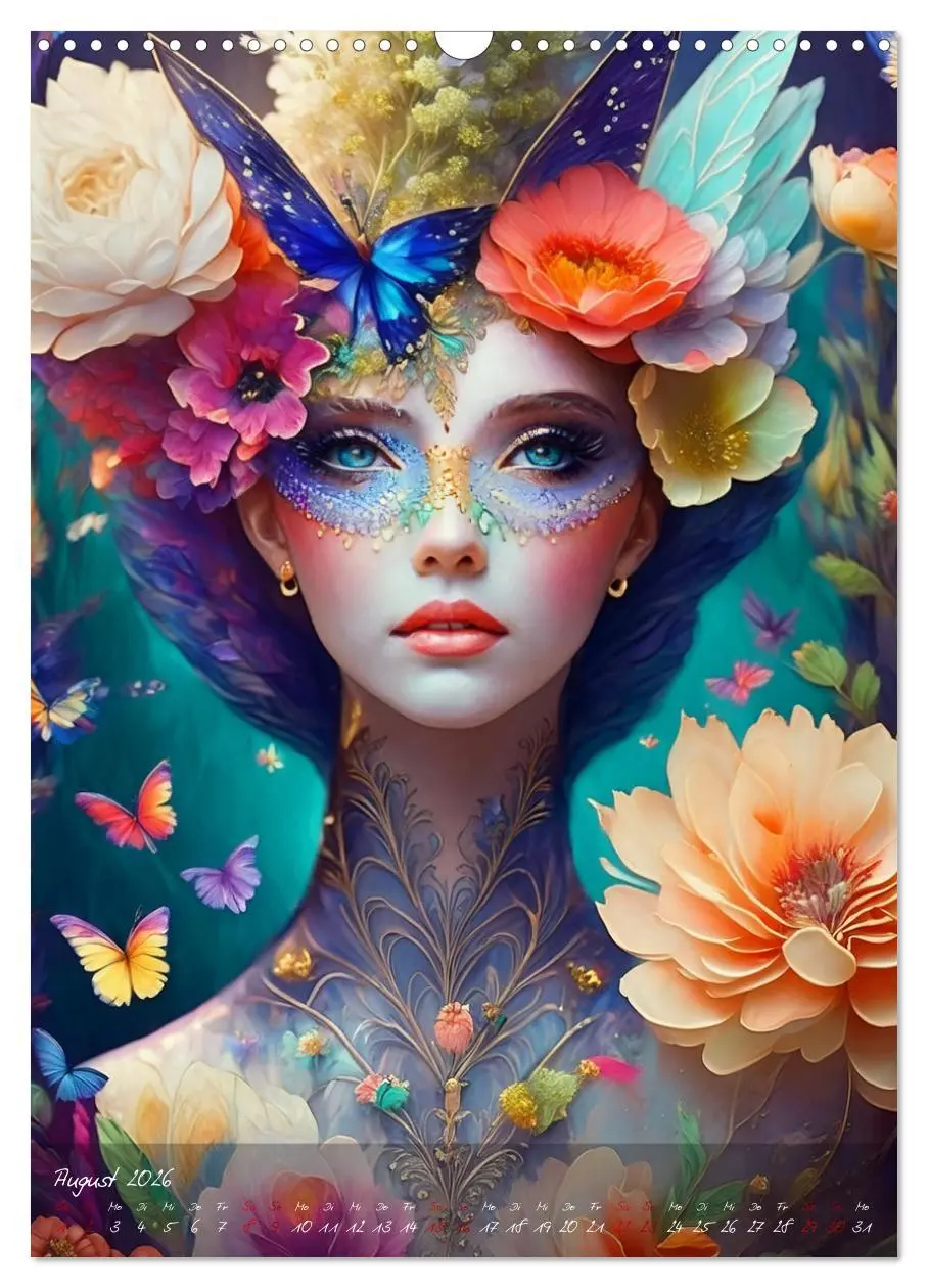 Bild: 9783516266733 | Mystische Frauen - Göttinnen der Metamorphose (Wandkalender 2026...