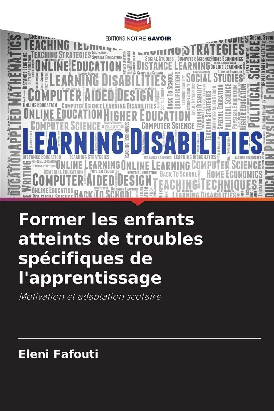 Cover: 9786205796733 | Former les enfants atteints de troubles spécifiques de l'apprentissage