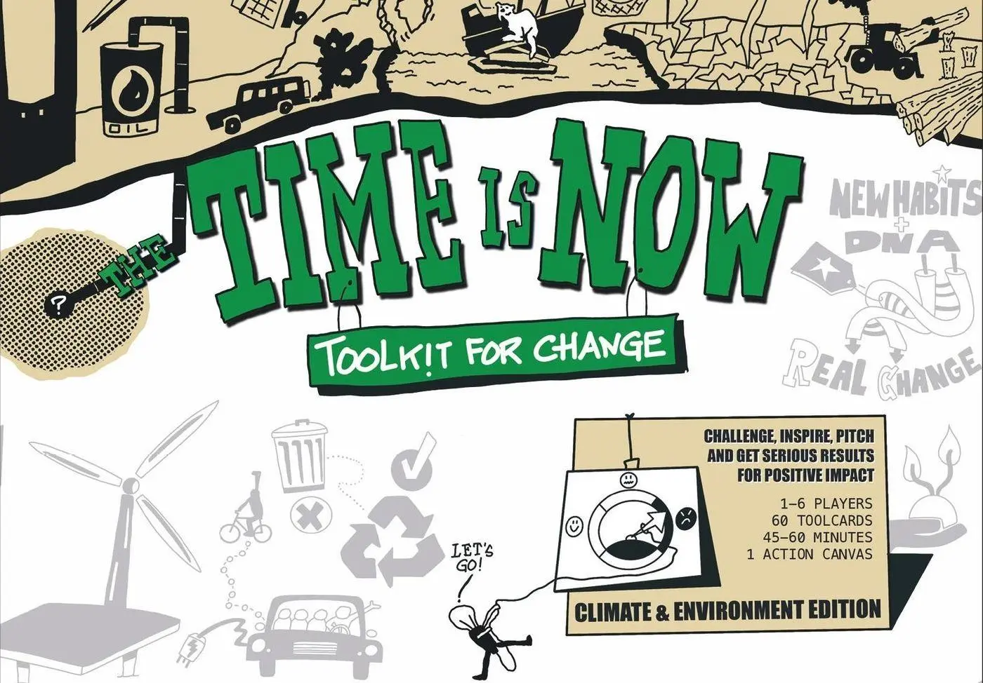 Cover: 9789063696733 | The Time Is Now: Toolkit for Change | Niels Sipkema (u. a.) | 60 S.