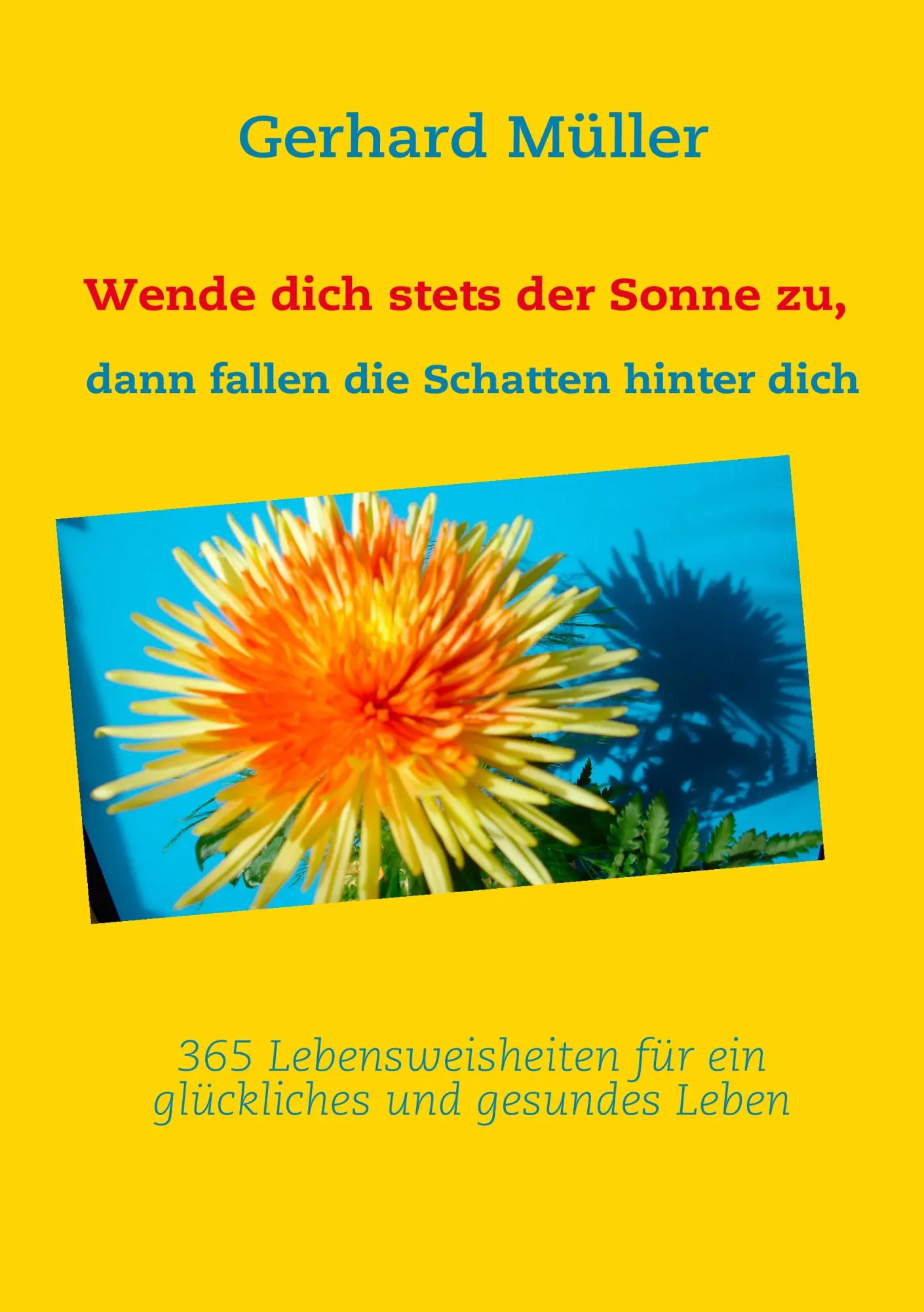 Cover: 9783842346833 | Wende dich stets der Sonne zu, dann fallen die Schatten hinter dich