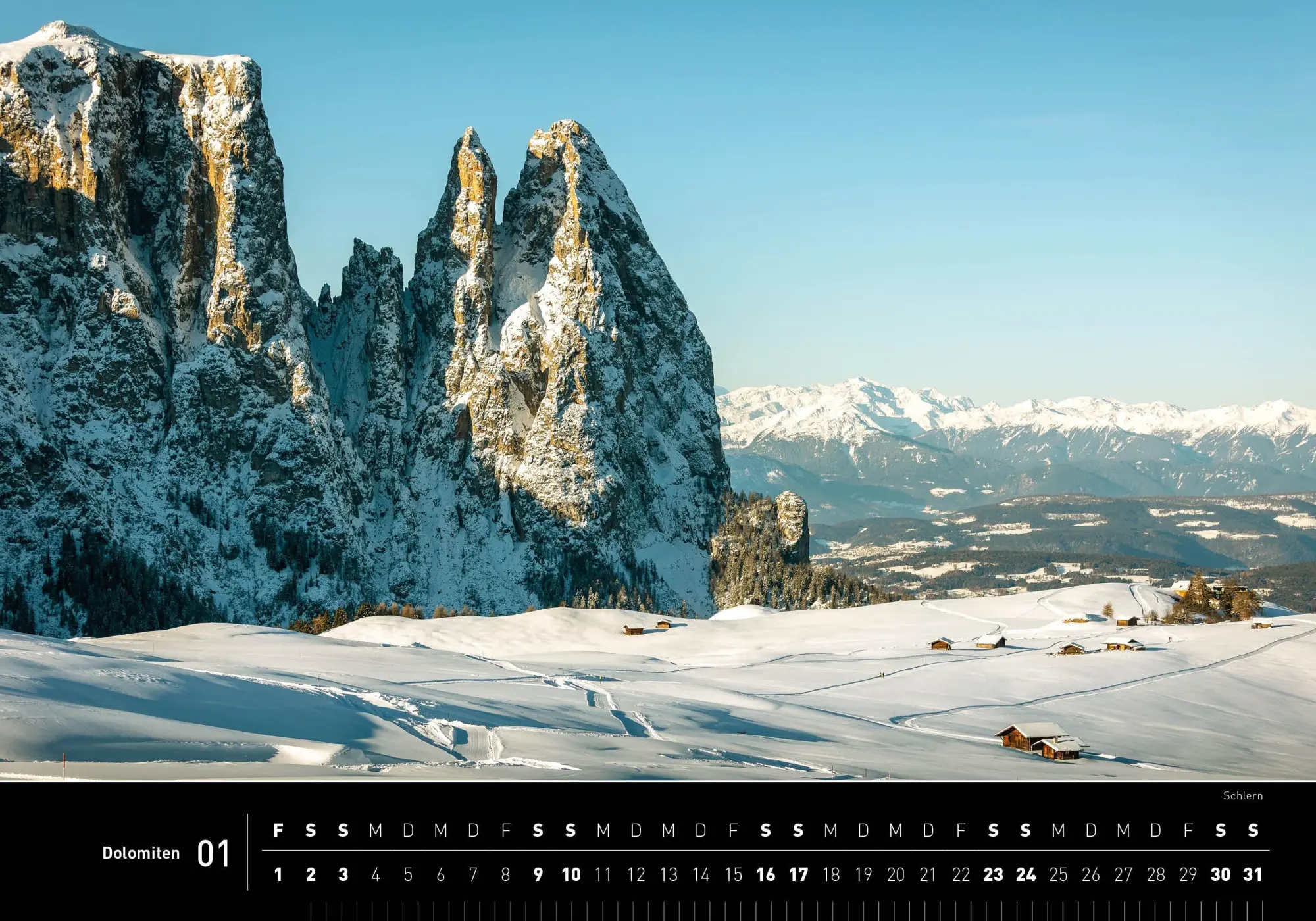Bild: 9783968556833 | Dolomiten Premiumkalender 2027 | Judith Niederwanger | Kalender | 2027