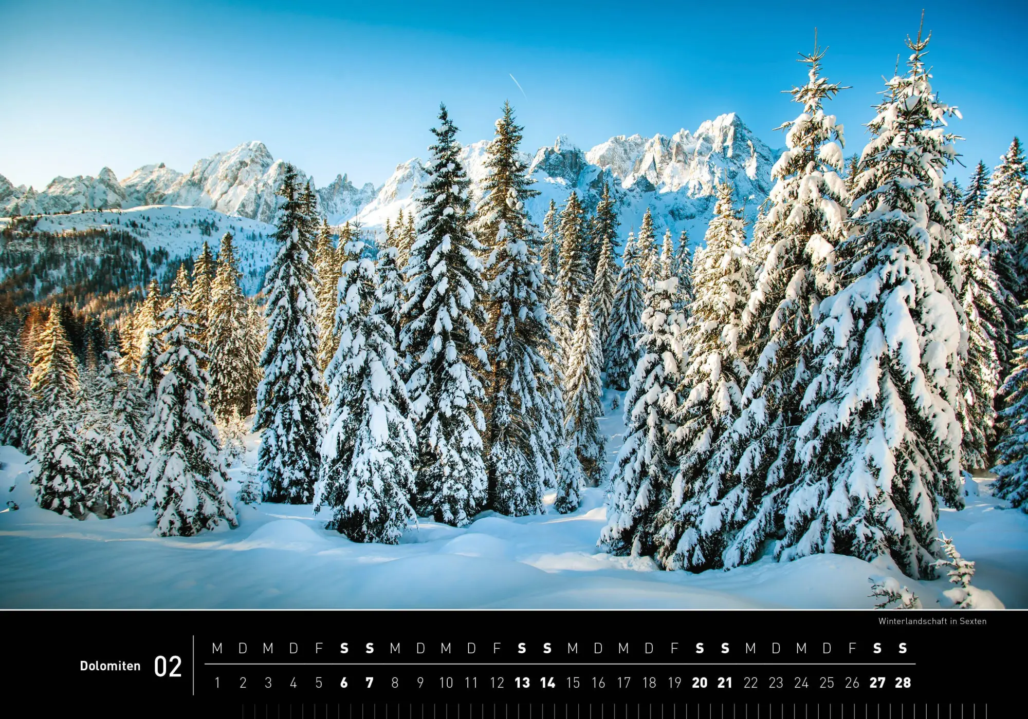 Bild: 9783968556833 | Dolomiten Premiumkalender 2027 | Judith Niederwanger | Kalender | 2027
