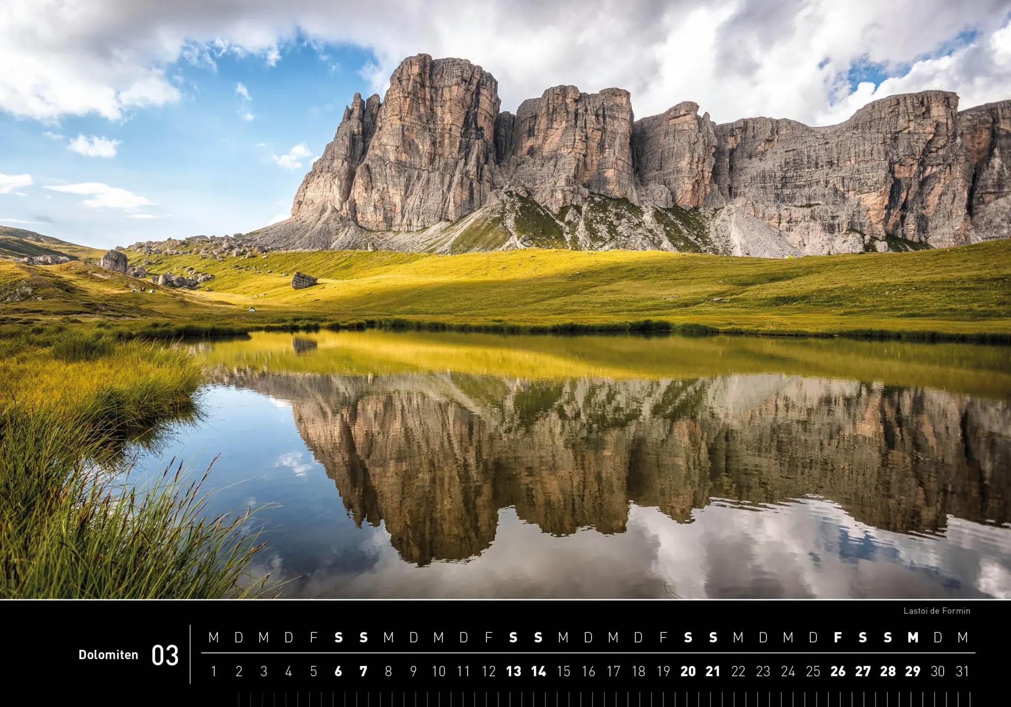 Bild: 9783968556833 | Dolomiten Premiumkalender 2027 | Judith Niederwanger | Kalender | 2027