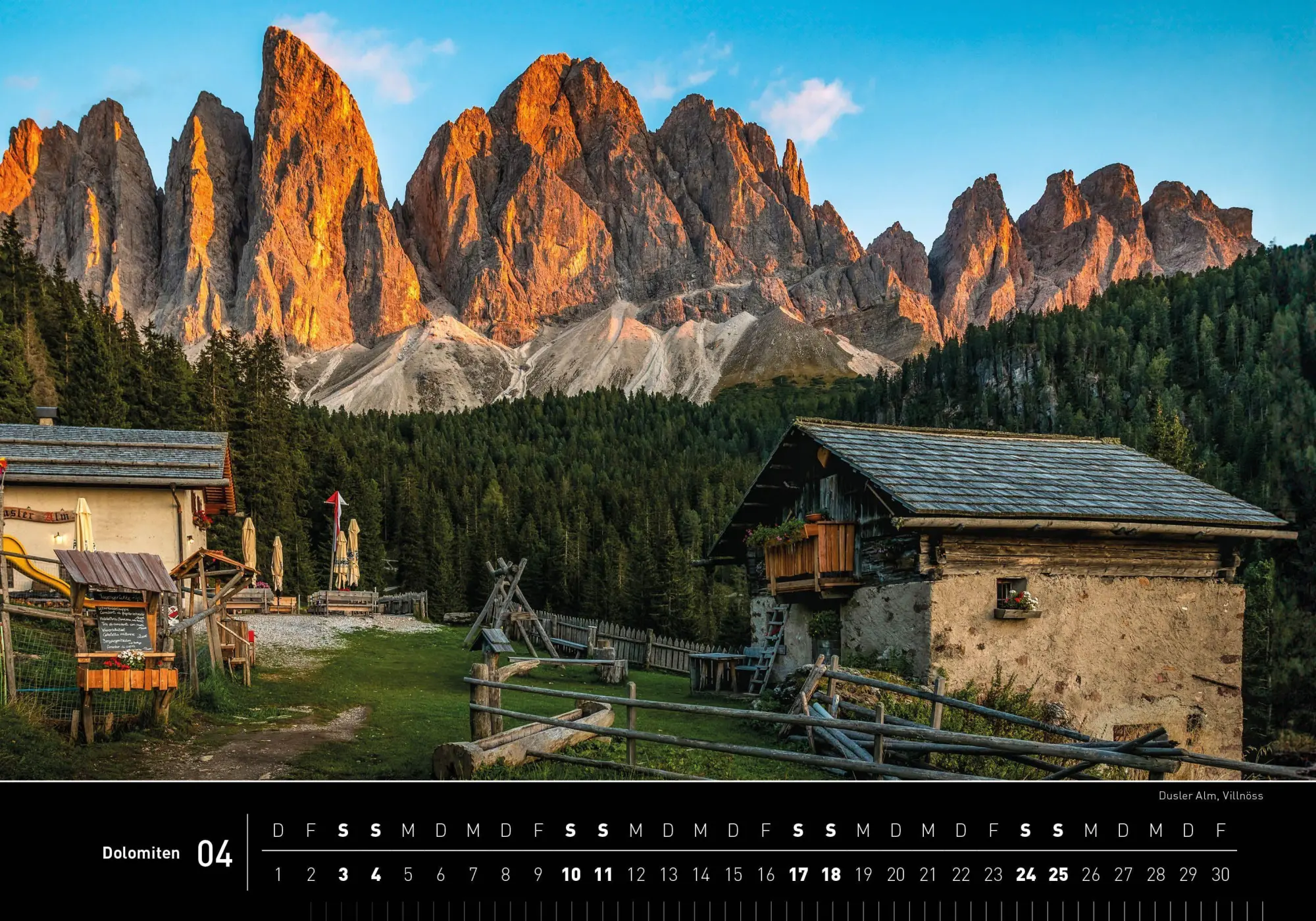 Bild: 9783968556833 | Dolomiten Premiumkalender 2027 | Judith Niederwanger | Kalender | 2027