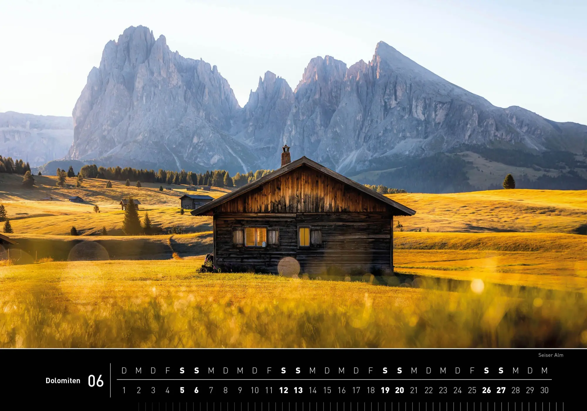 Bild: 9783968556833 | Dolomiten Premiumkalender 2027 | Judith Niederwanger | Kalender | 2027