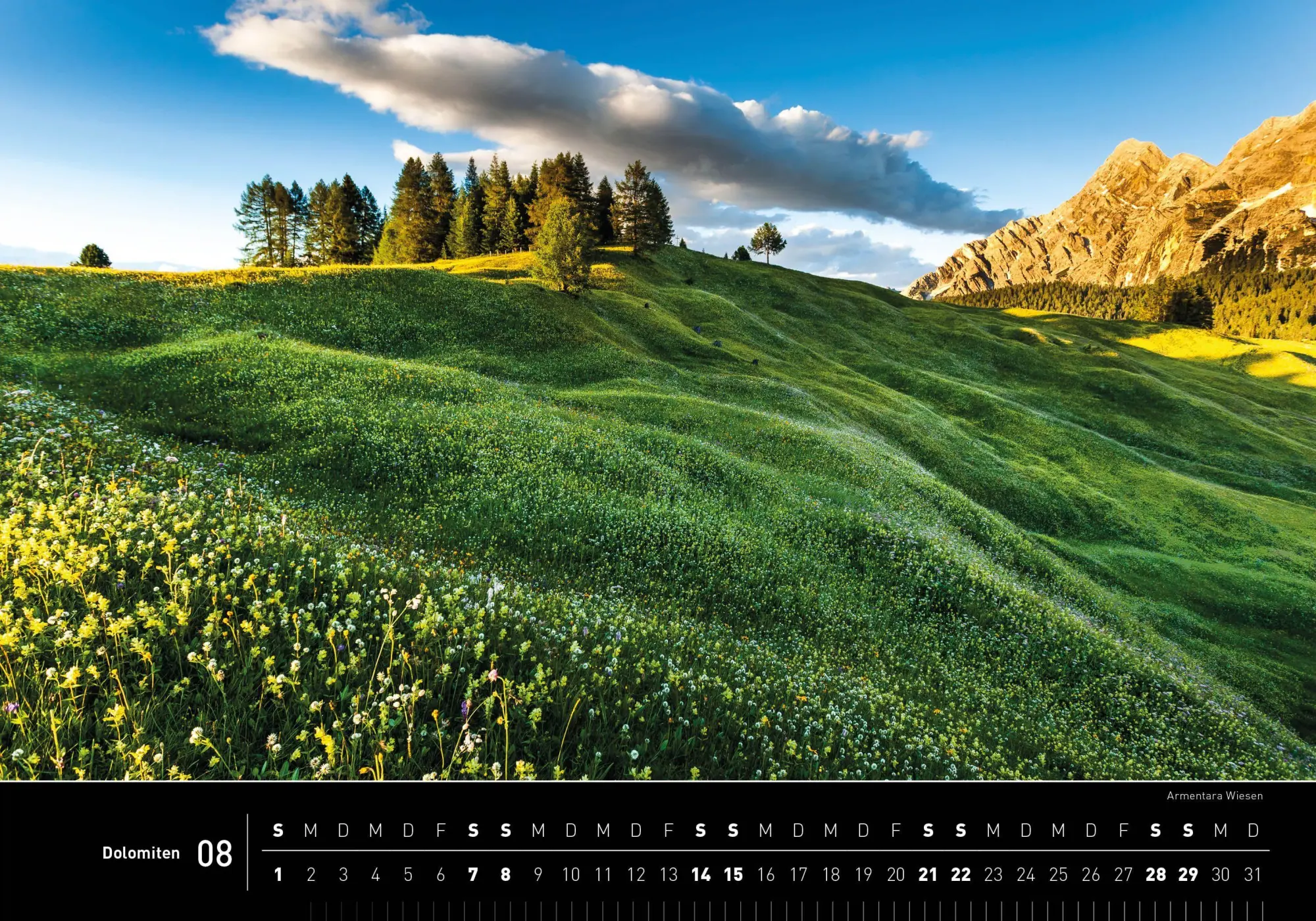 Bild: 9783968556833 | Dolomiten Premiumkalender 2027 | Judith Niederwanger | Kalender | 2027