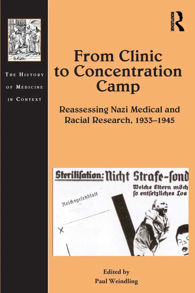 Cover: 9781032096933 | From Clinic to Concentration Camp | Paul Weindling | Taschenbuch
