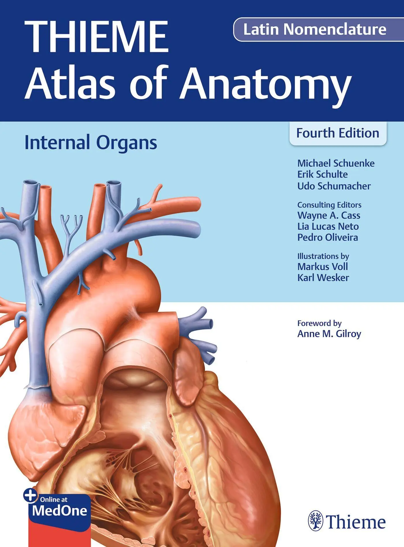 Cover: 9781684206933 | Internal Organs (THIEME Atlas of Anatomy), Latin Nomenclature | Bundle