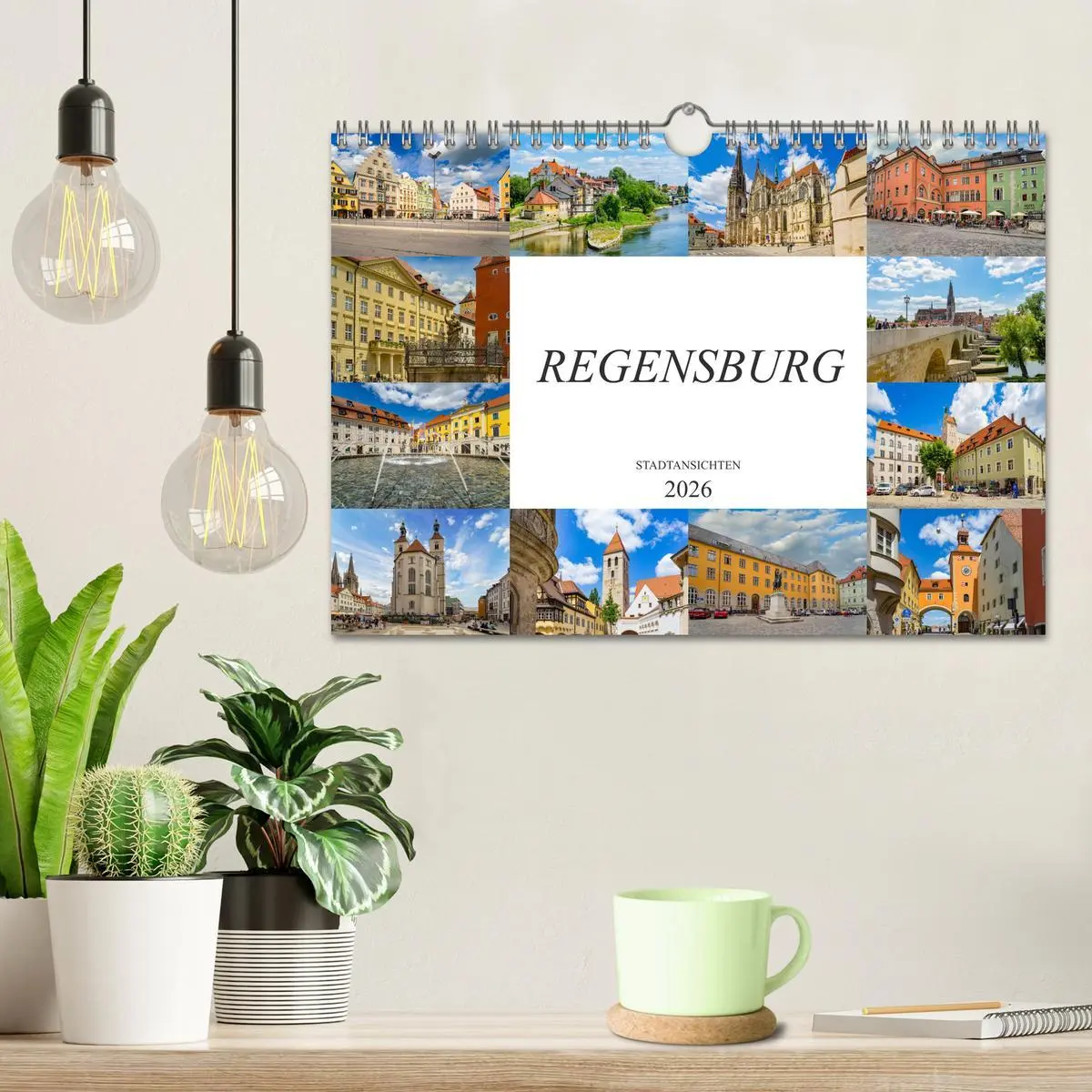 Bild: 9783457916933 | Regensburg Stadtansichten (Wandkalender 2026 DIN A4 quer), CALVENDO...