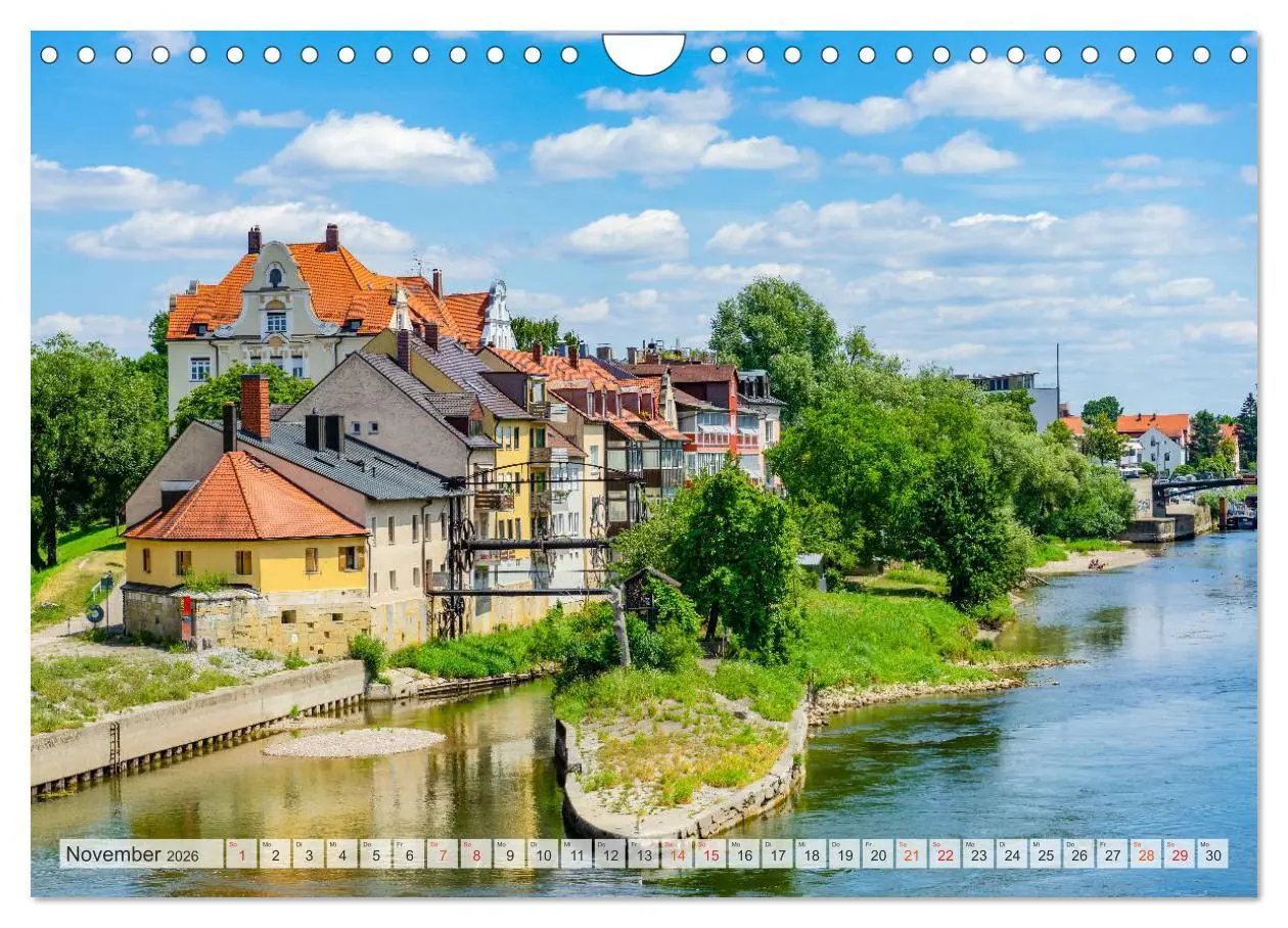 Bild: 9783457916933 | Regensburg Stadtansichten (Wandkalender 2026 DIN A4 quer), CALVENDO...
