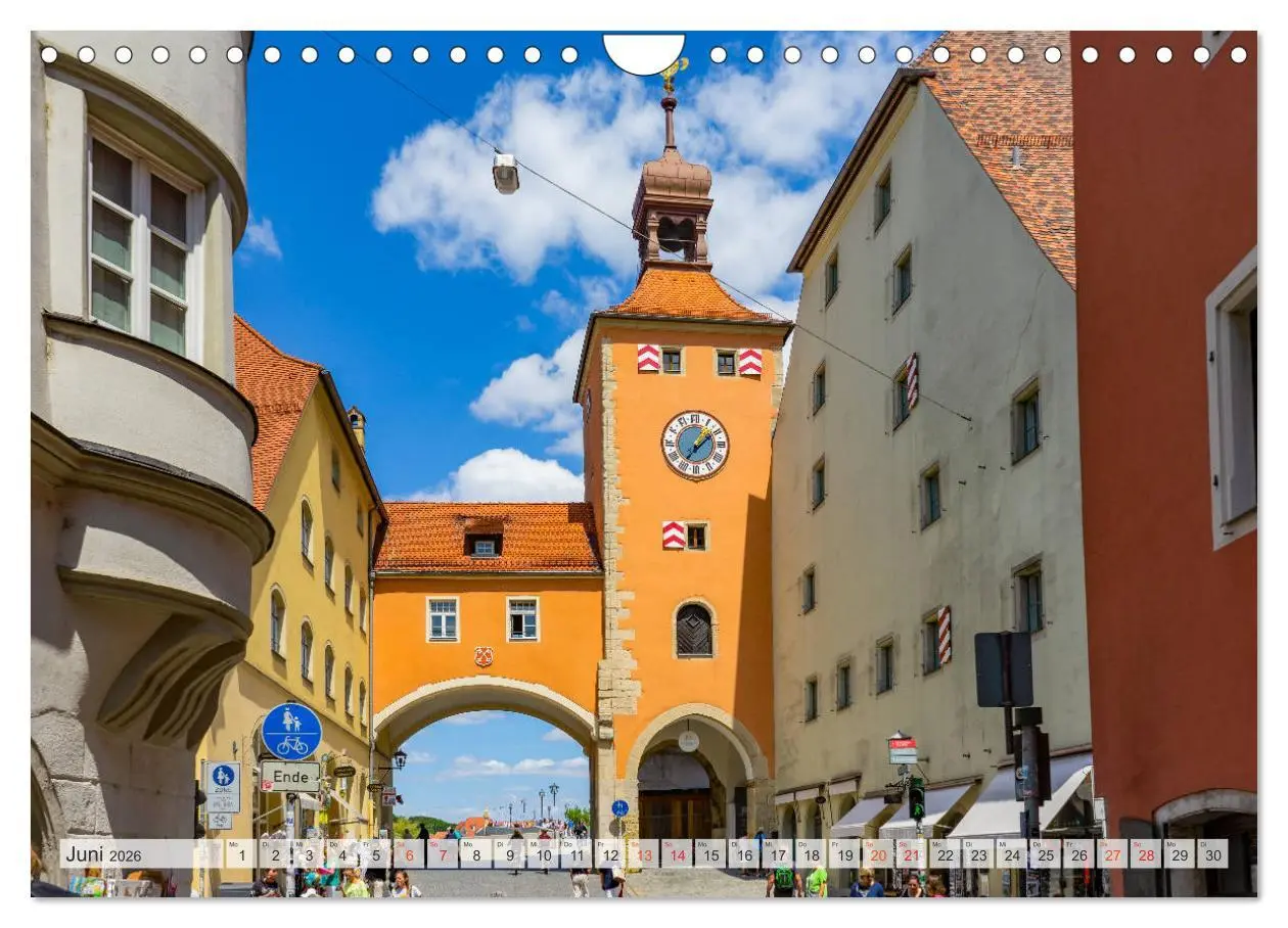 Bild: 9783457916933 | Regensburg Stadtansichten (Wandkalender 2026 DIN A4 quer), CALVENDO...