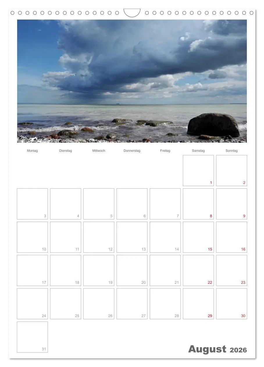 Bild: 9783516486933 | Insel Rügen / Planer (Wandkalender 2026 DIN A3 hoch), CALVENDO...