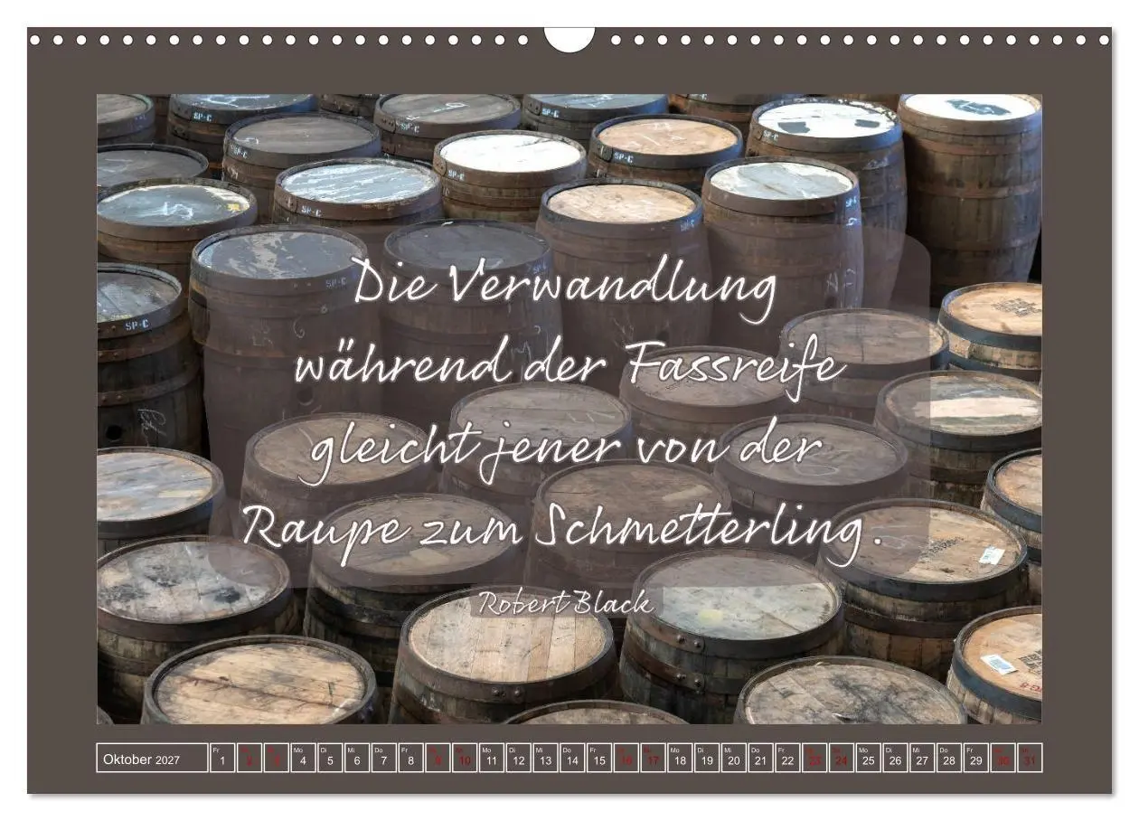 Bild: 9783569576933 | Whisky-Weisheiten (Wandkalender 2027 DIN A3 quer), CALVENDO...