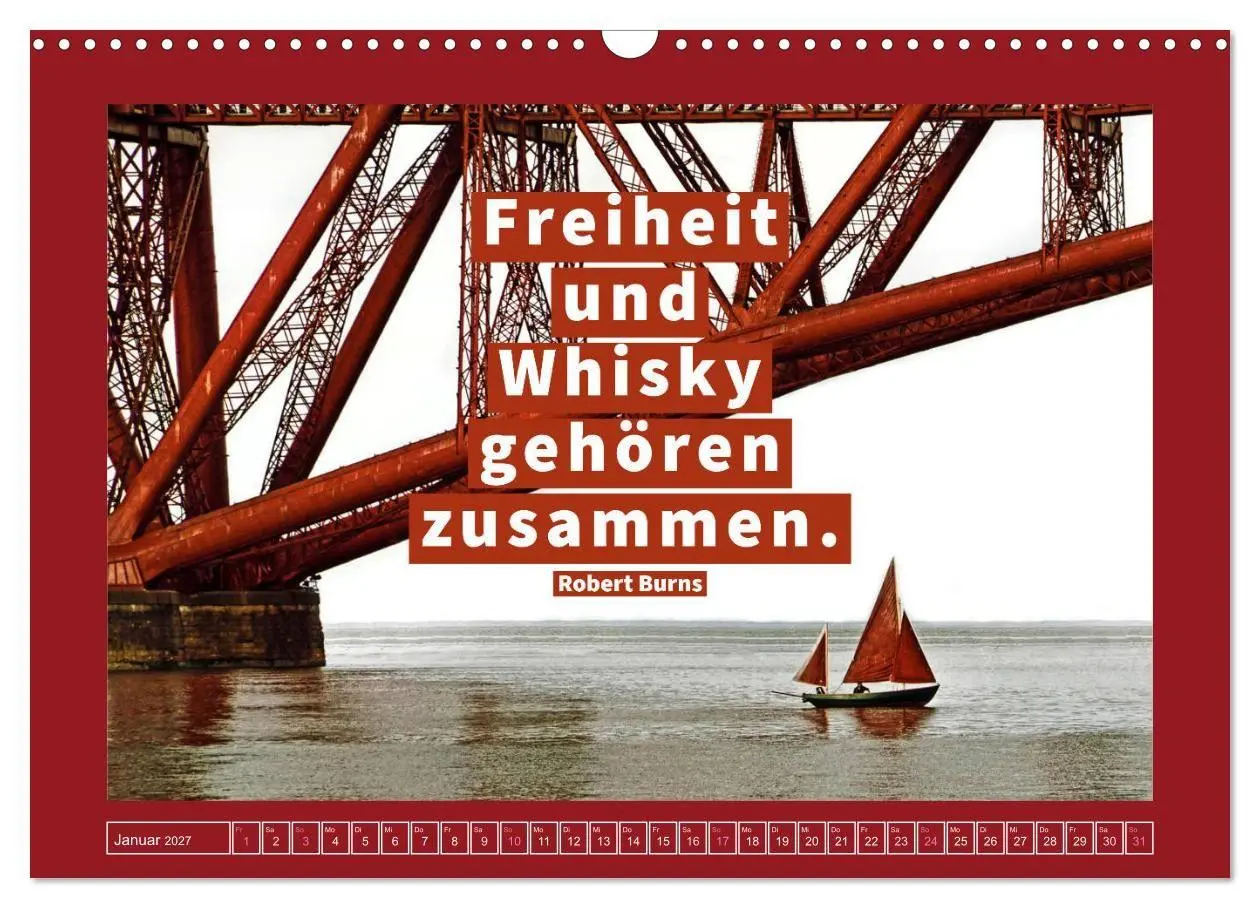 Bild: 9783569576933 | Whisky-Weisheiten (Wandkalender 2027 DIN A3 quer), CALVENDO...