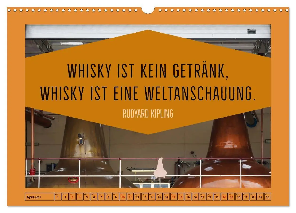 Bild: 9783569576933 | Whisky-Weisheiten (Wandkalender 2027 DIN A3 quer), CALVENDO...
