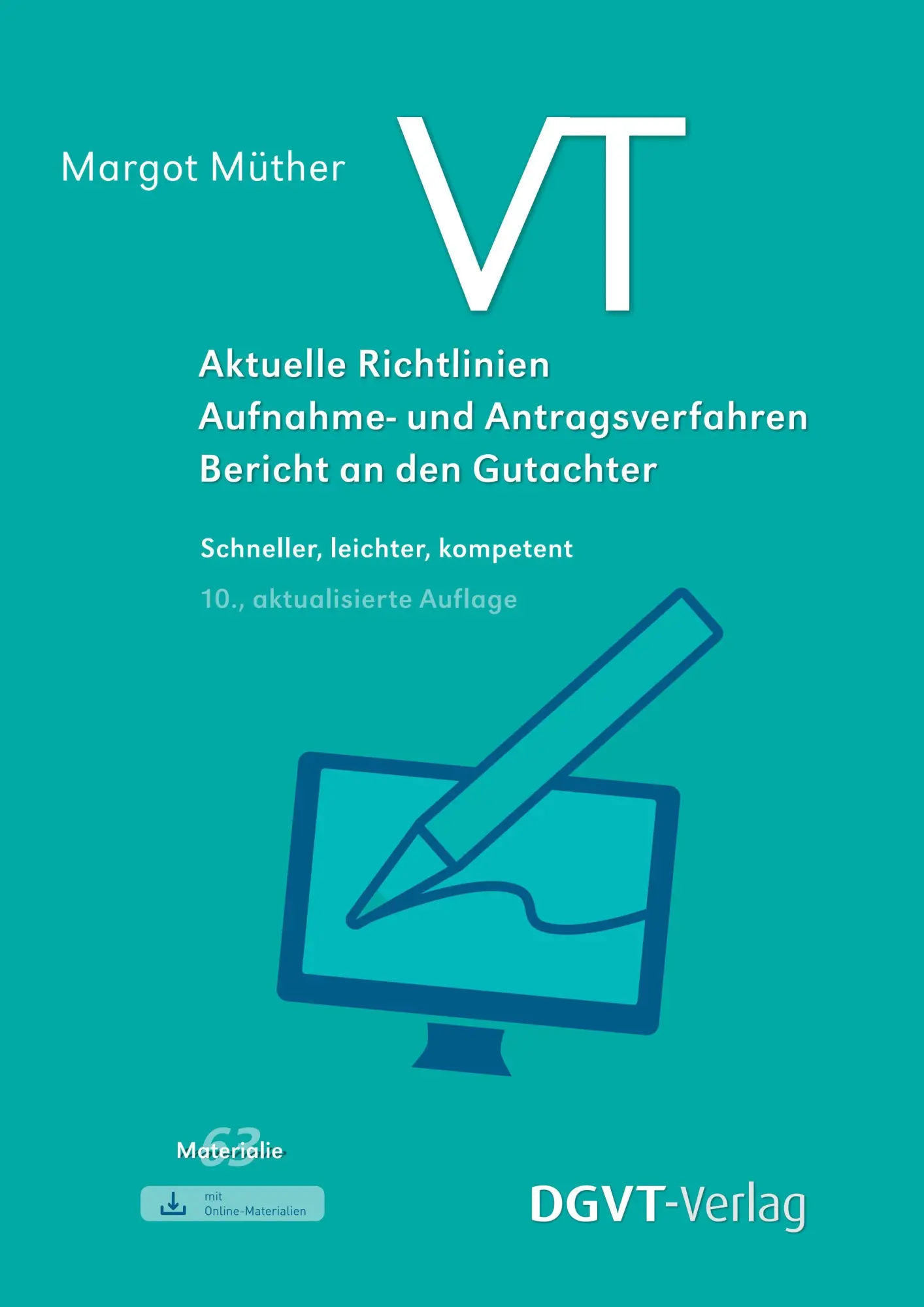 Cover: 9783871596933 | VT - Aktuelle Richtlinien, Aufnahme- und Antragsverfahren, Bericht...