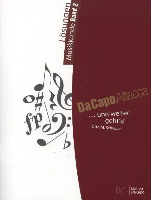 Cover: 9790035226933 | Da Capo Attacca - Lösungen Musikkunde. Bd.2 | ... und weiter geht's