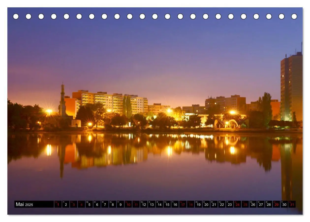 Bild: 9783435197033 | Potsdam zwischen Nacht und blauer Stunde (Tischkalender 2025 DIN A5...