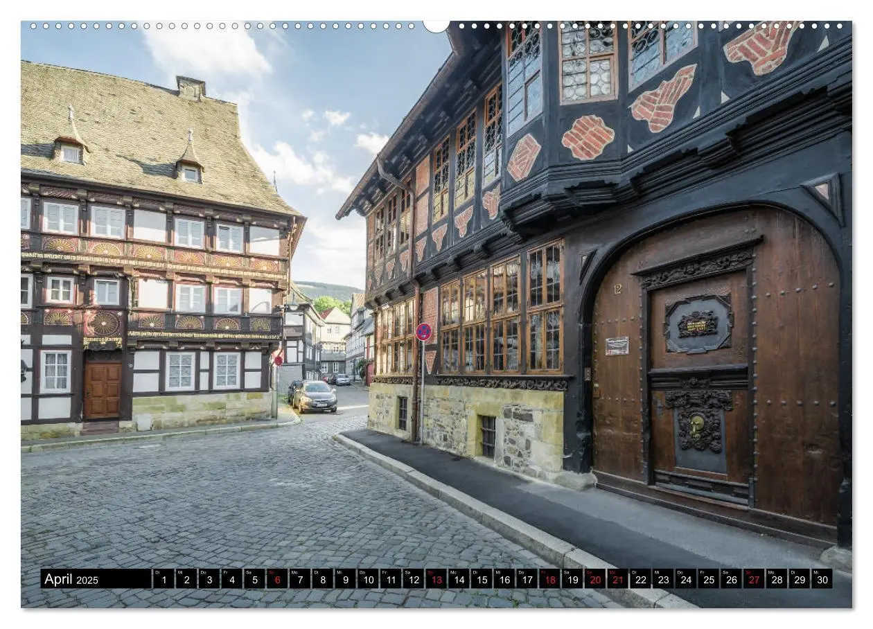 Bild: 9783435267033 | Fachwerkstadt Goslar (Wandkalender 2025 DIN A2 quer), CALVENDO...