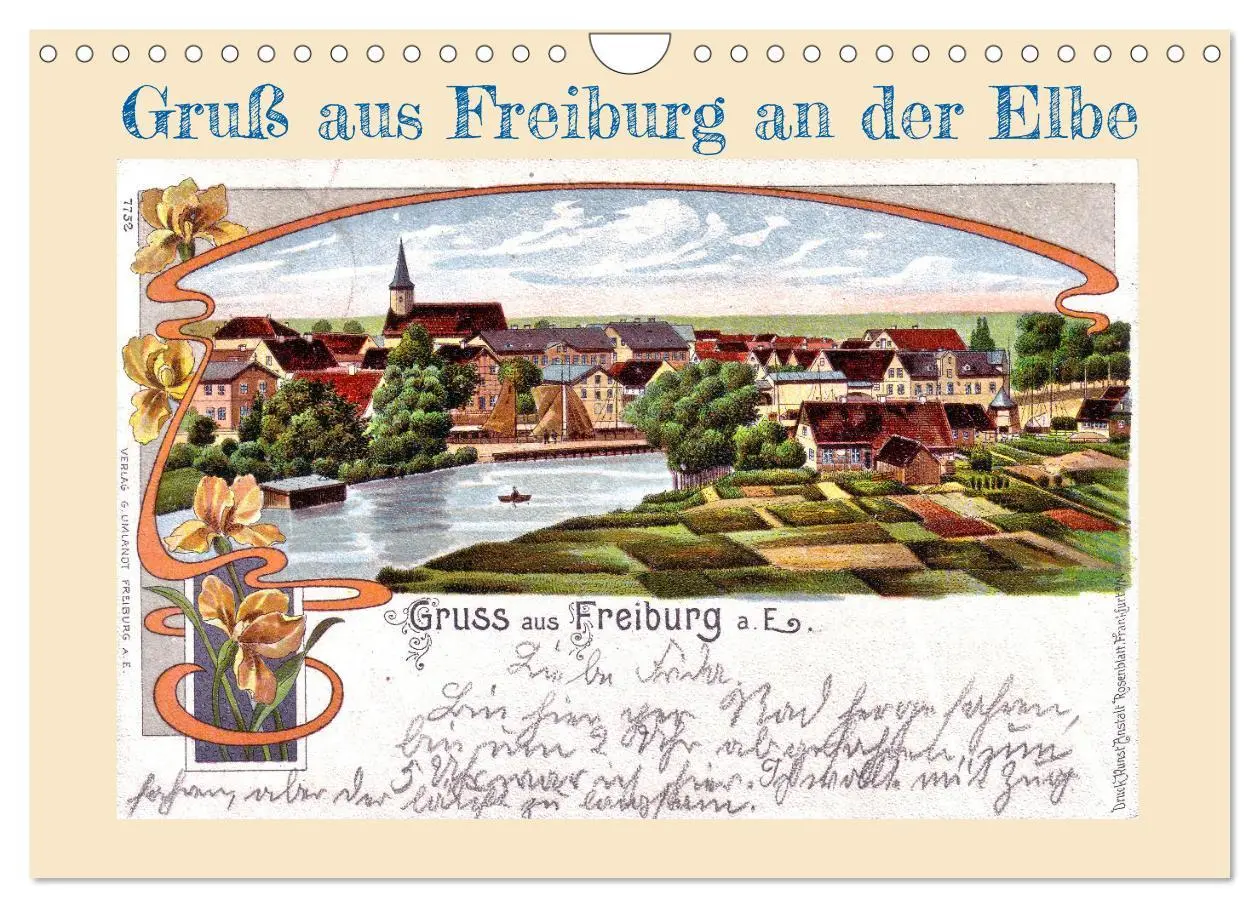 Cover: 9783457357033 | Gruß aus Freiburg an der Elbe (Wandkalender 2026 DIN A4 quer),...