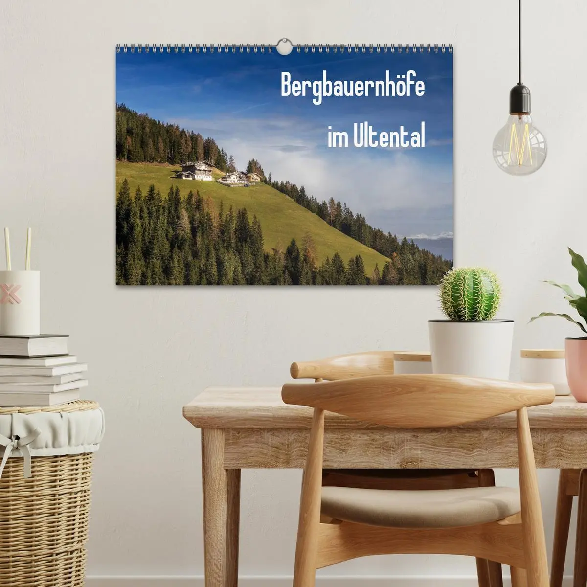 Bild: 9783516067033 | Bergbauernhöfe im Ultental (Wandkalender 2026 DIN A3 quer),...