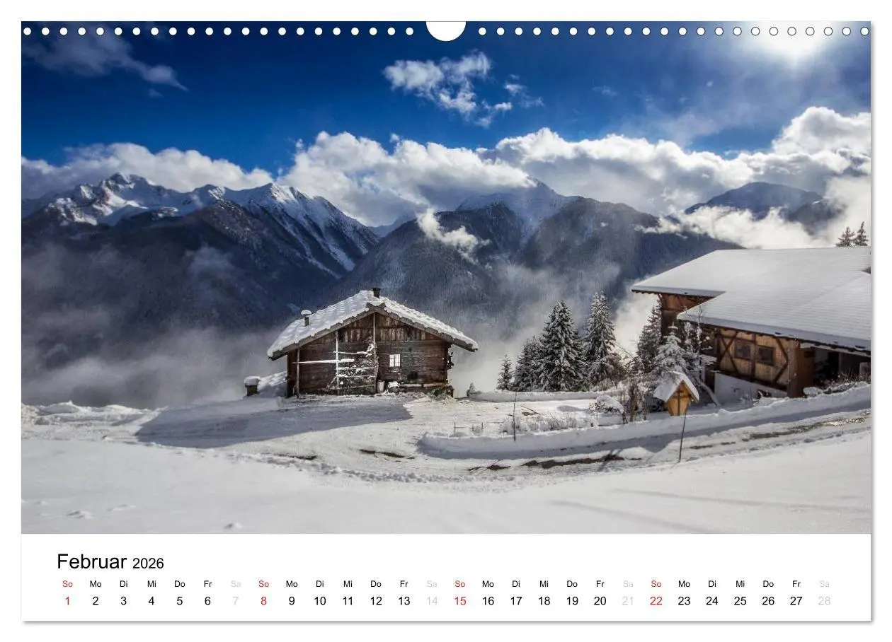 Bild: 9783516067033 | Bergbauernhöfe im Ultental (Wandkalender 2026 DIN A3 quer),...