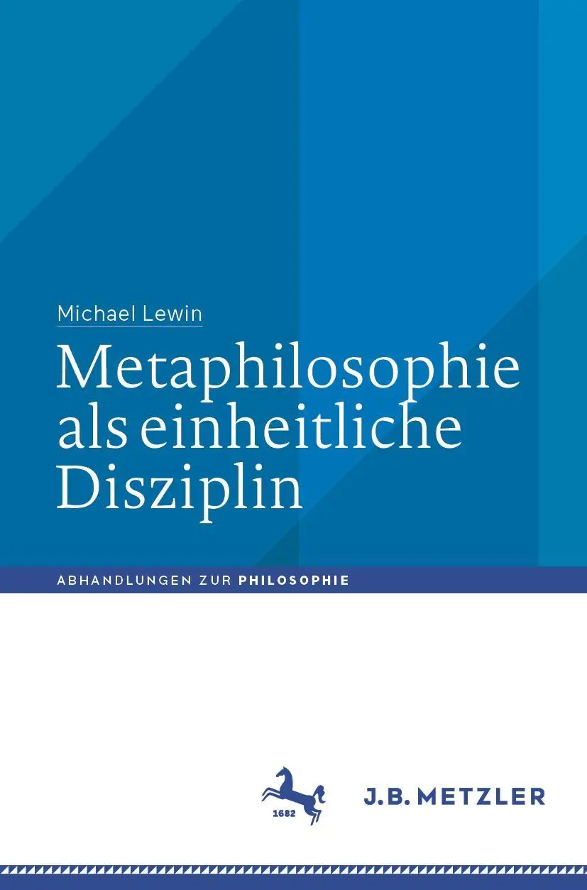 Cover: 9783662667033 | Metaphilosophie als einheitliche Disziplin | Michael Lewin | Buch | ix