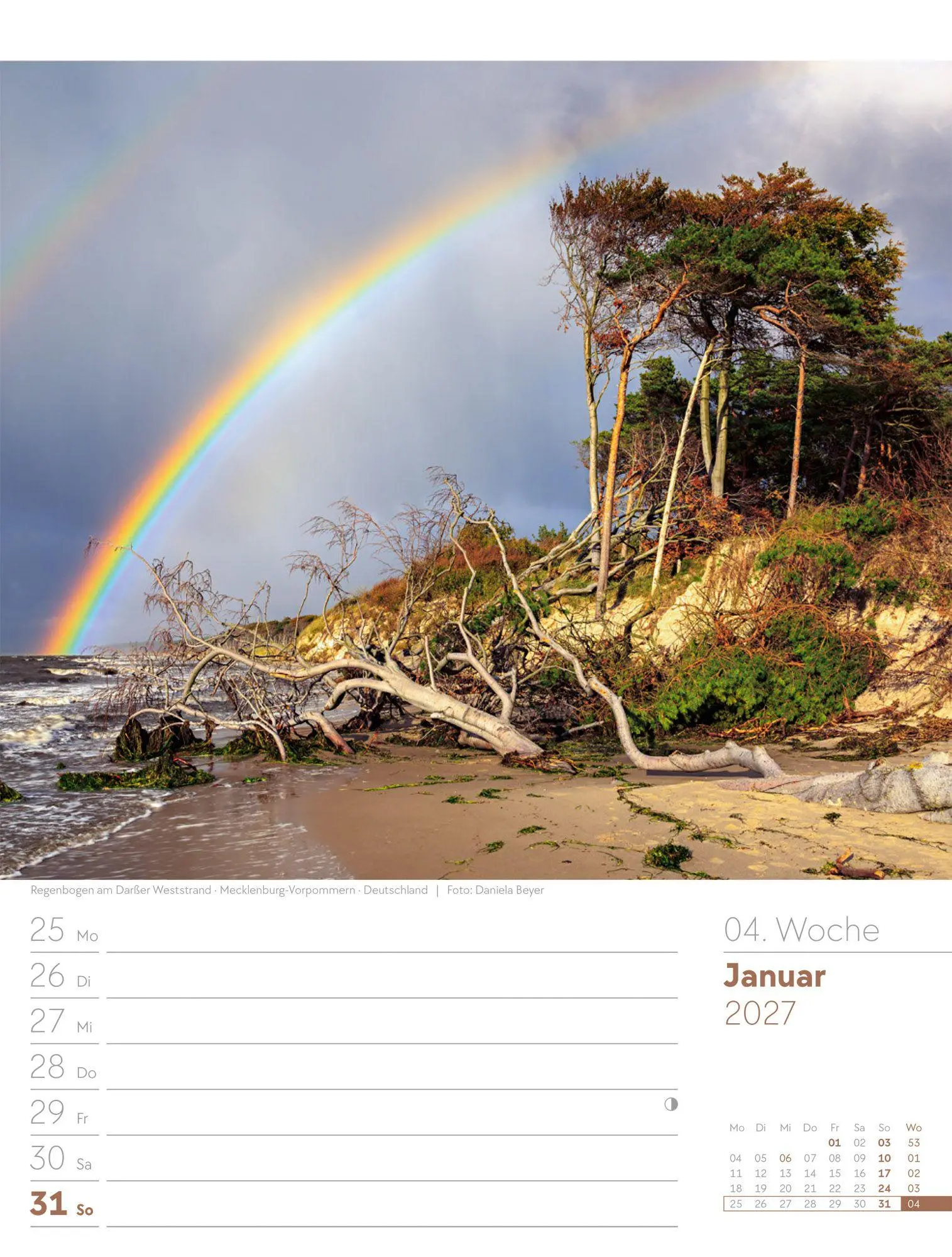 Bild: 9783838437033 | Am Meer Wochenplaner Kalender 2027 | Ackermann Kunstverlag GmbH | 2027